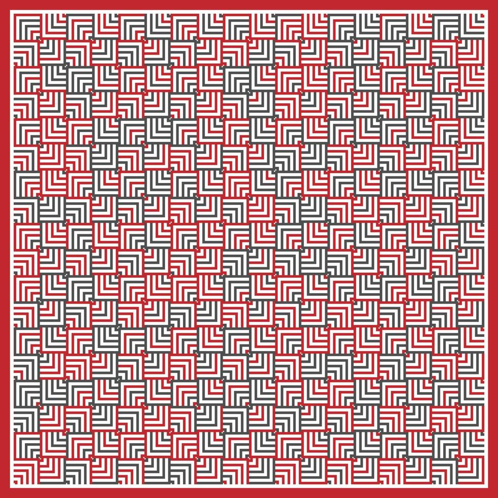 Red Grey Shape Geometric Pattern vector