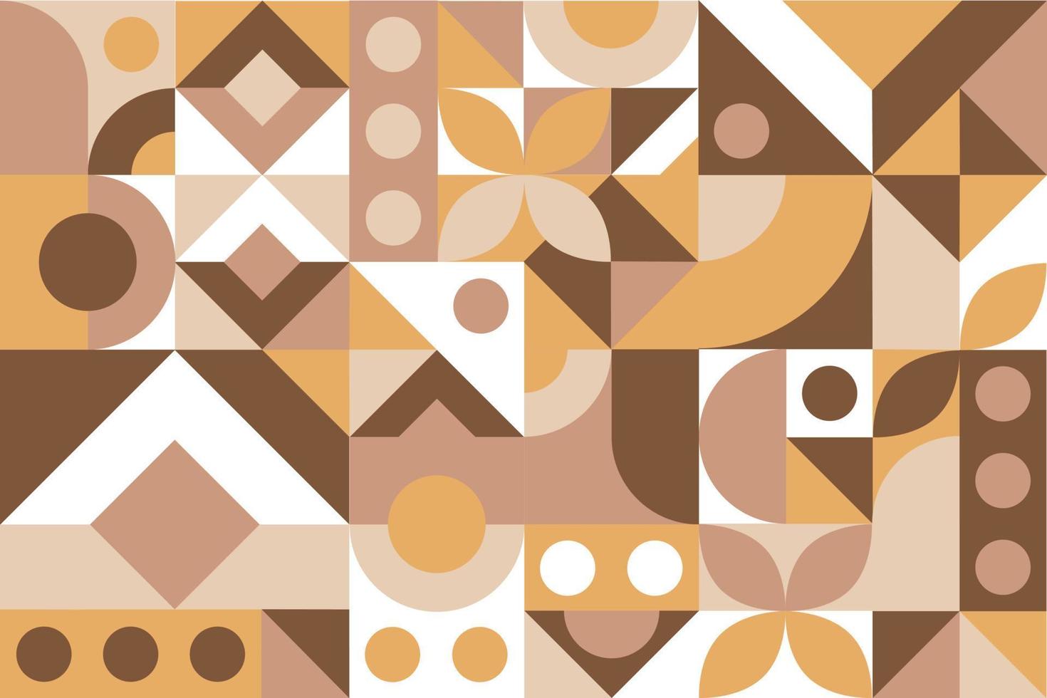 Flat Mosaic background vector