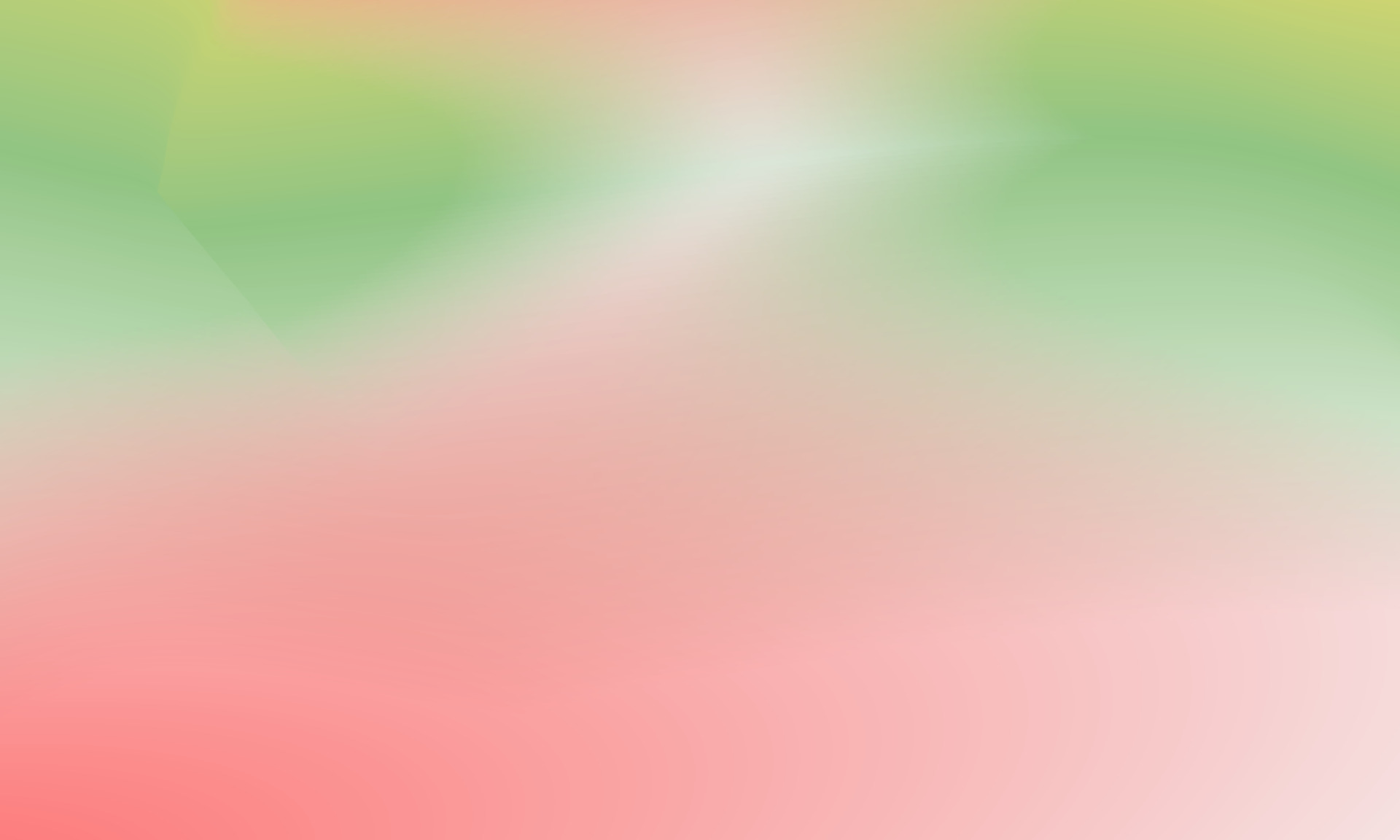 Beautiful gradient background of green and pink color smooth and soft