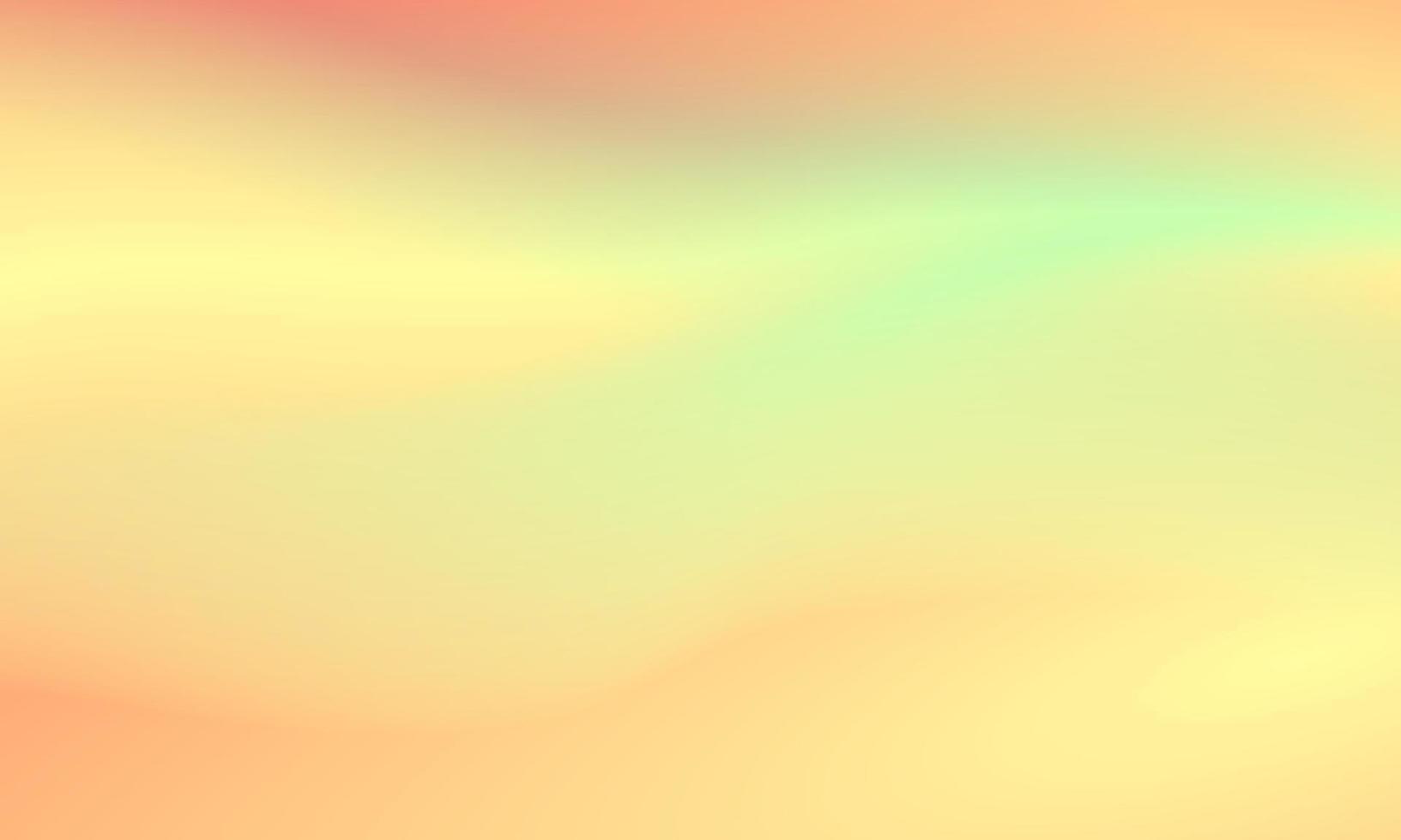 Beautiful gradation background, orange, green  and yellow, smooth and soft texture vector