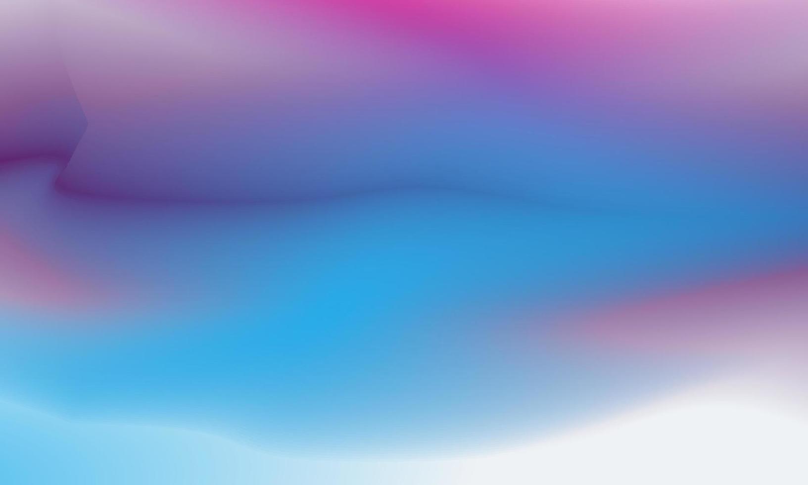 Beautiful gradient background of blue, pink and purple color smooth and soft texture vector