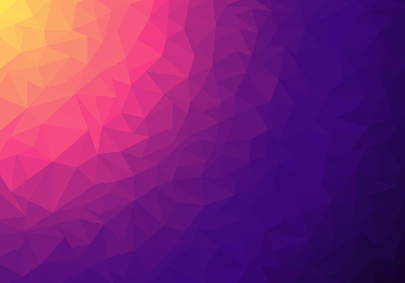 Abstract low polygonal gradient colorful mosaic pattern background and texture vector