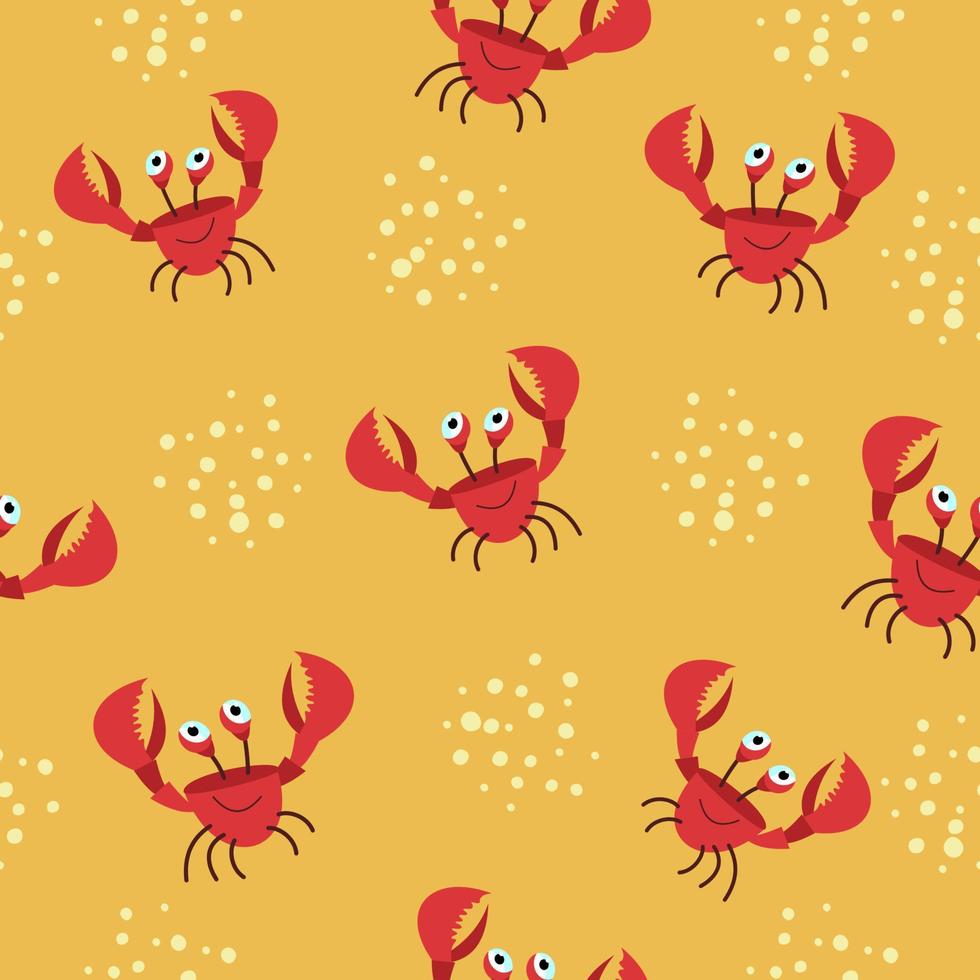 Summer seamless patterns. Vector illustration.