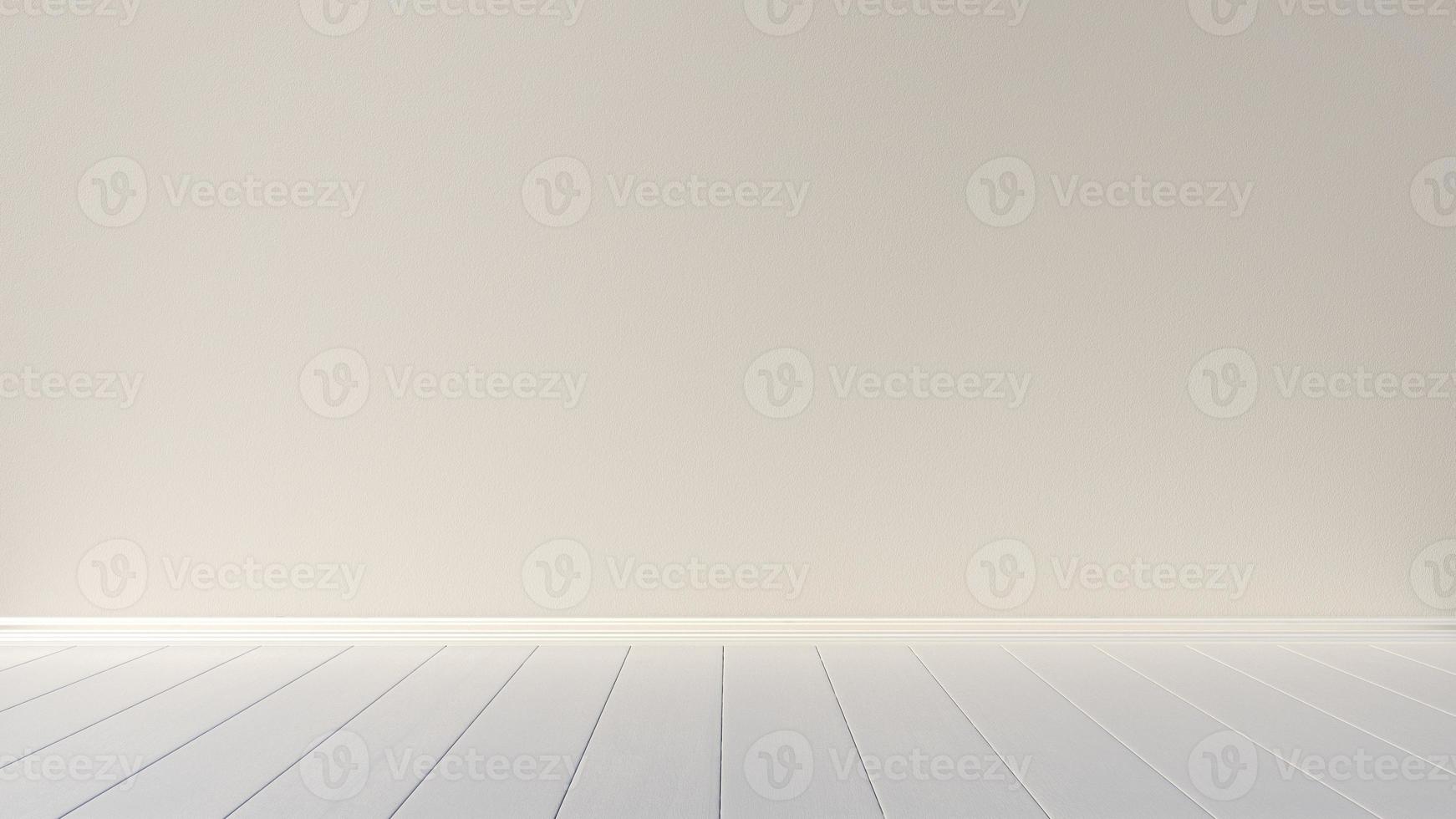 Empty white interior photo