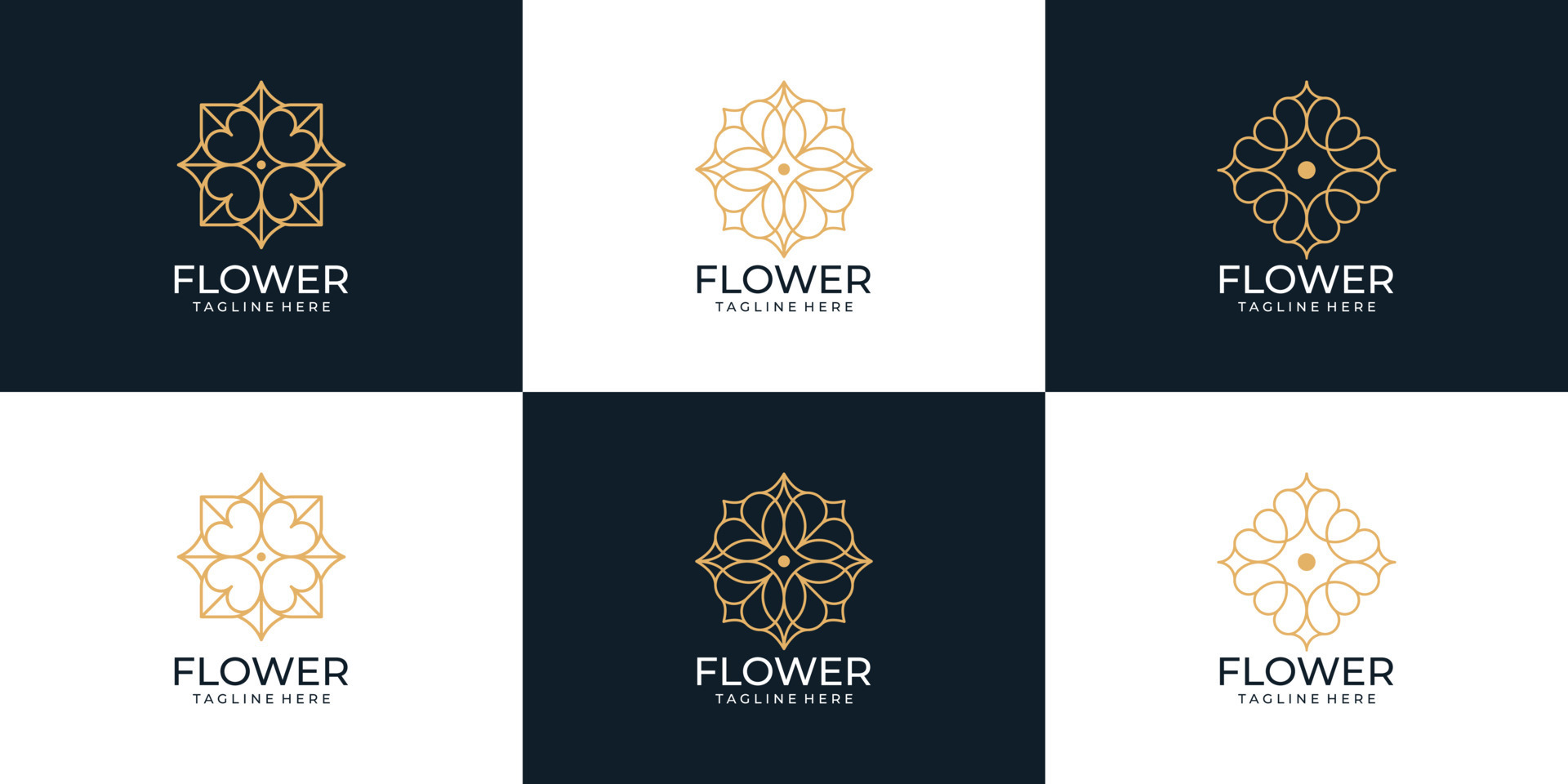 Exclusive Logo 535303, N Flower Monogram Logo