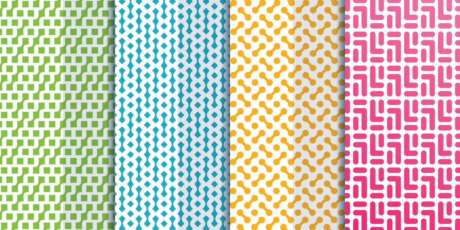 Textured wrapping textile decorative pattern vector