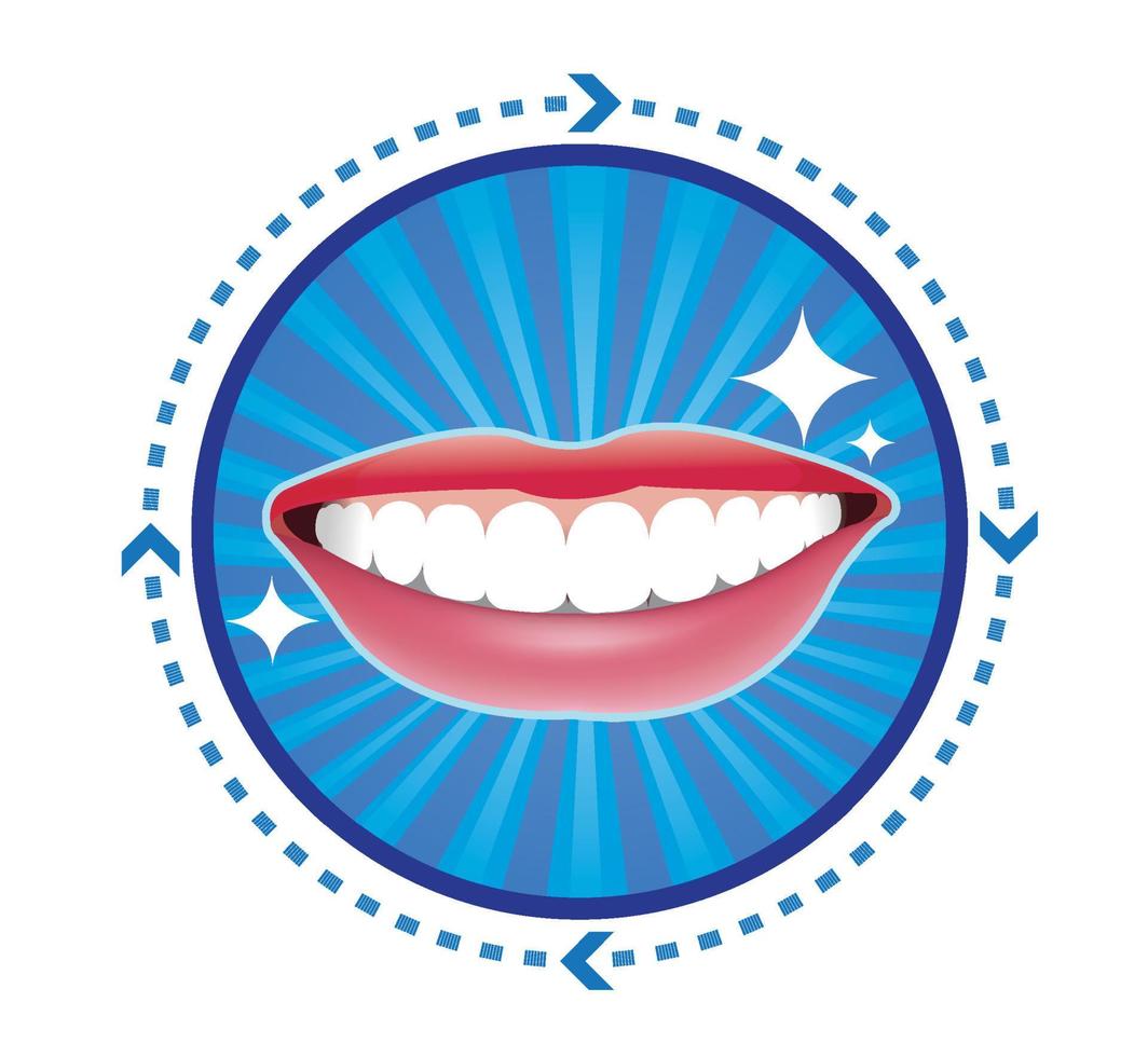 Illustration of smiles icon vector