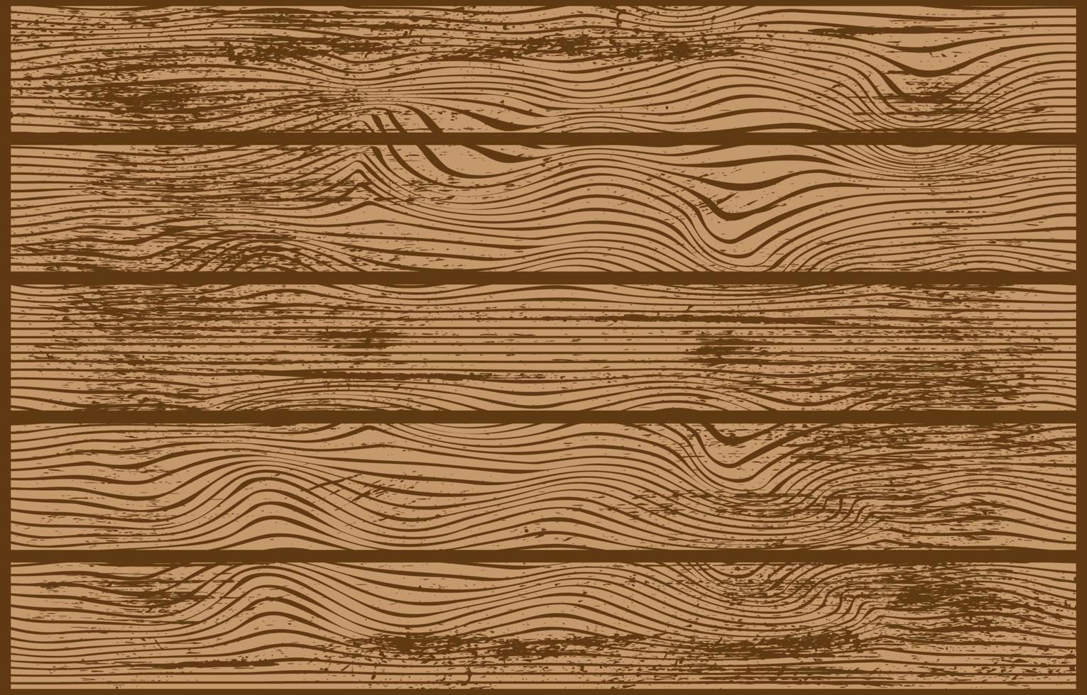 Wooden Background with Rustic Effect in Flat Color vector