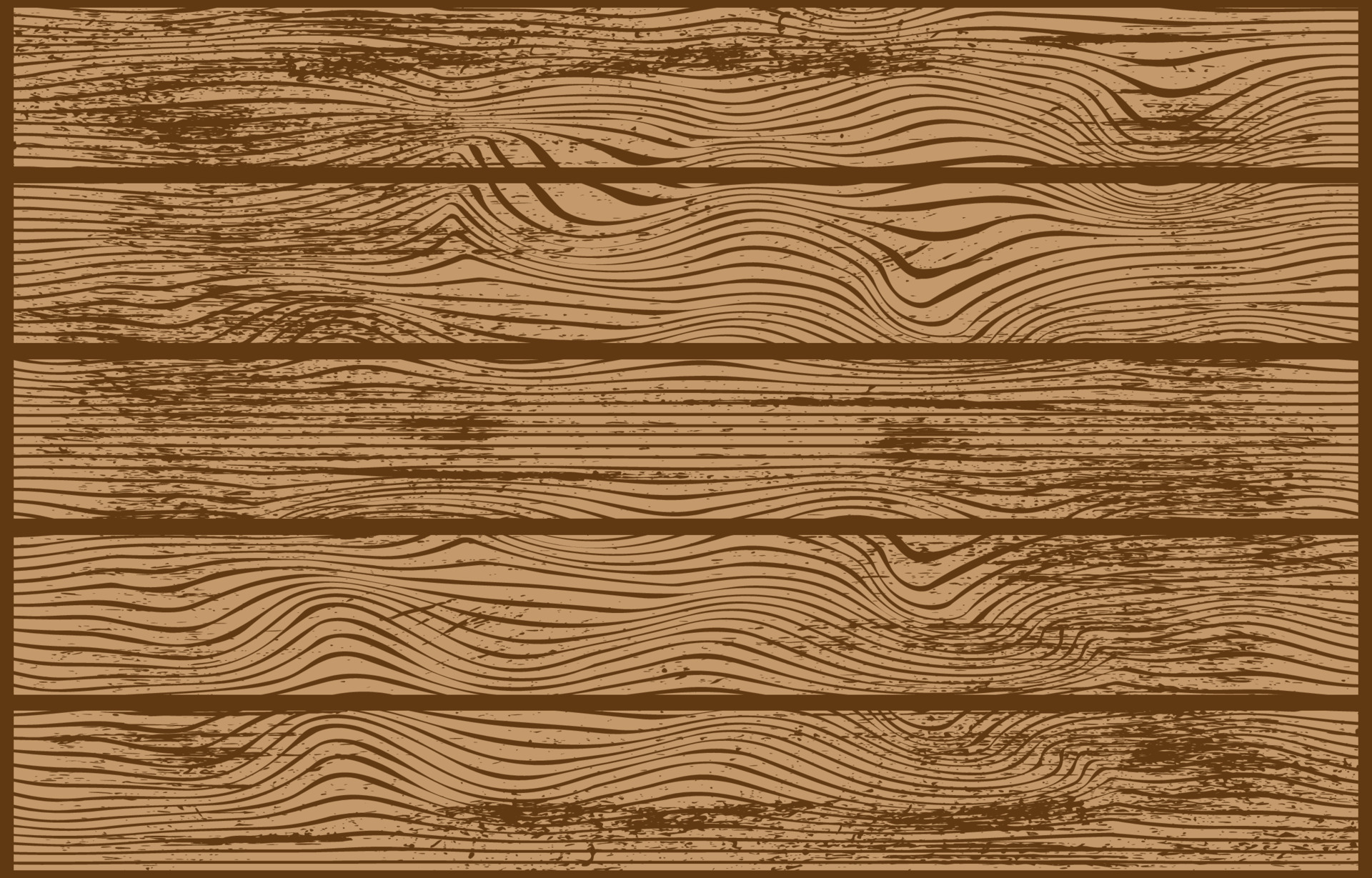 Wooden Background with Rustic Effect in Flat Color 8937883 Vector Art