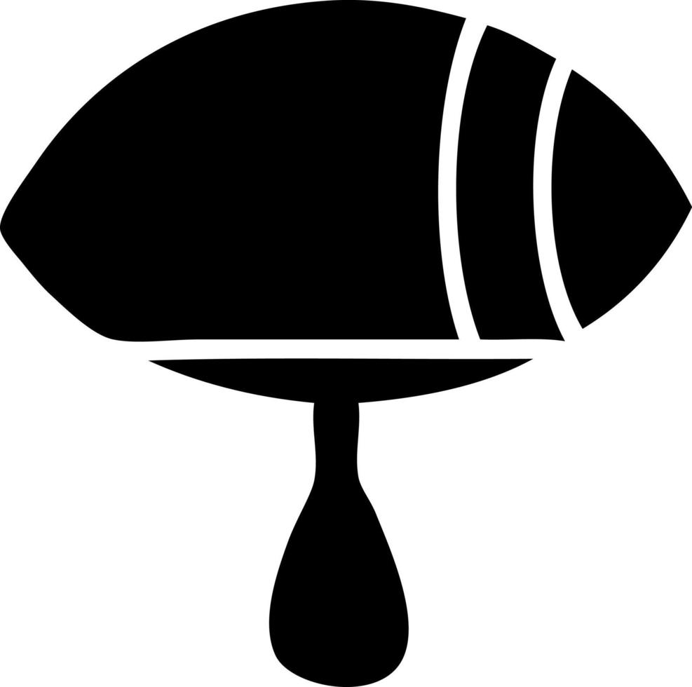 flat symbol crying eye looking to one side vector