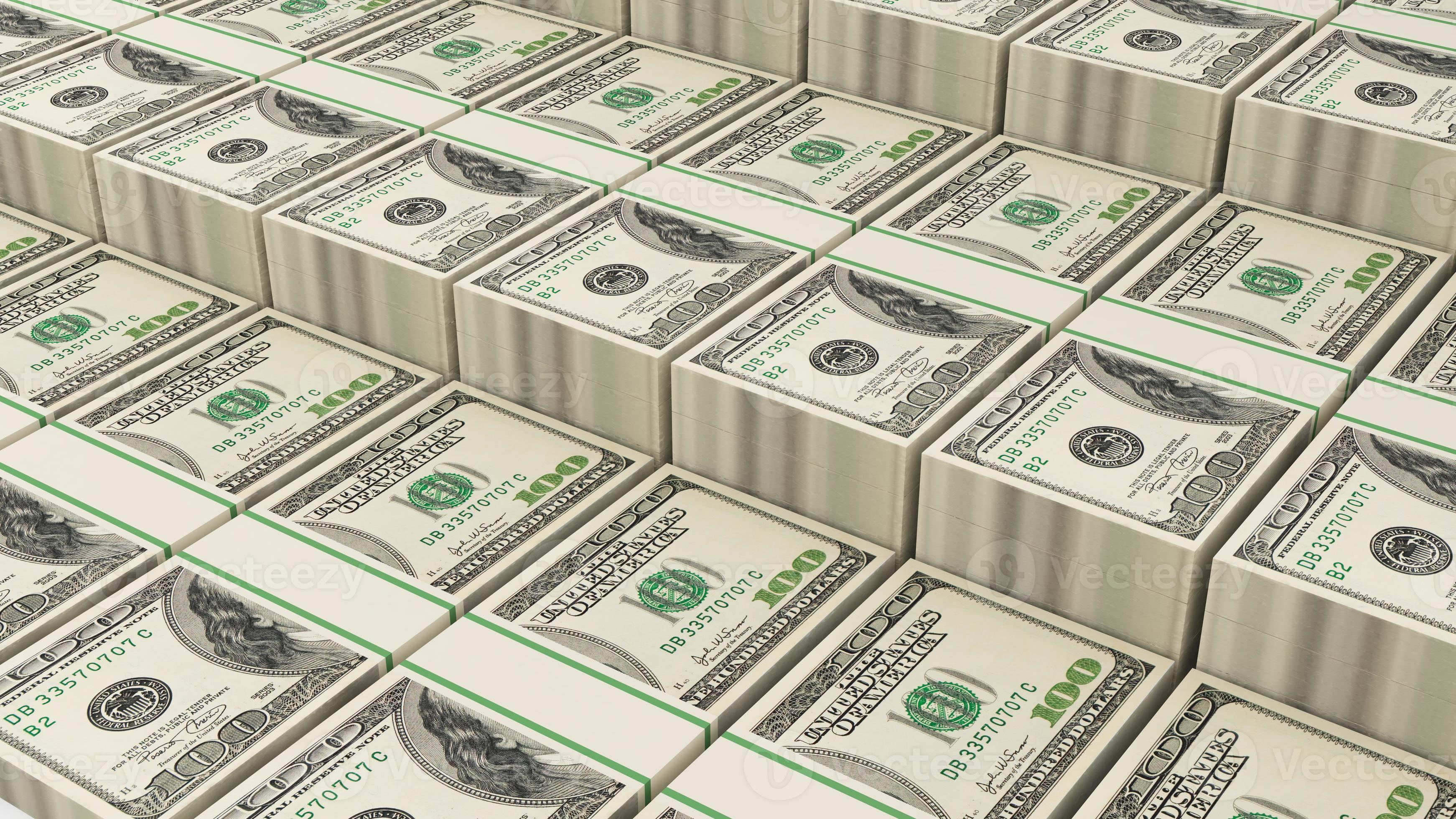 Lots of US Dollars,investment finance world exchange rate,cash in the  foreign exchange monetary system,money printing,3d rendering 8940853 Stock  Photo at Vecteezy
