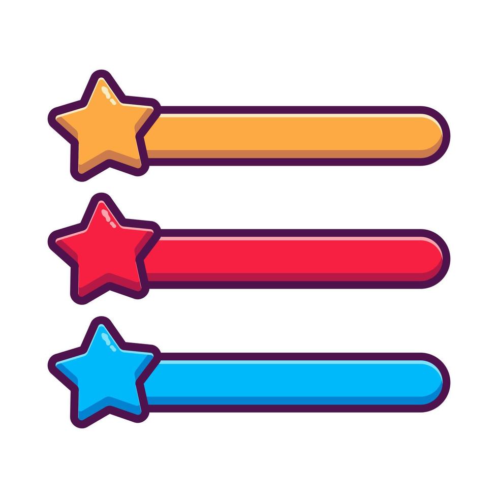 kit de iconos de interfaz de usuario para juegos vector