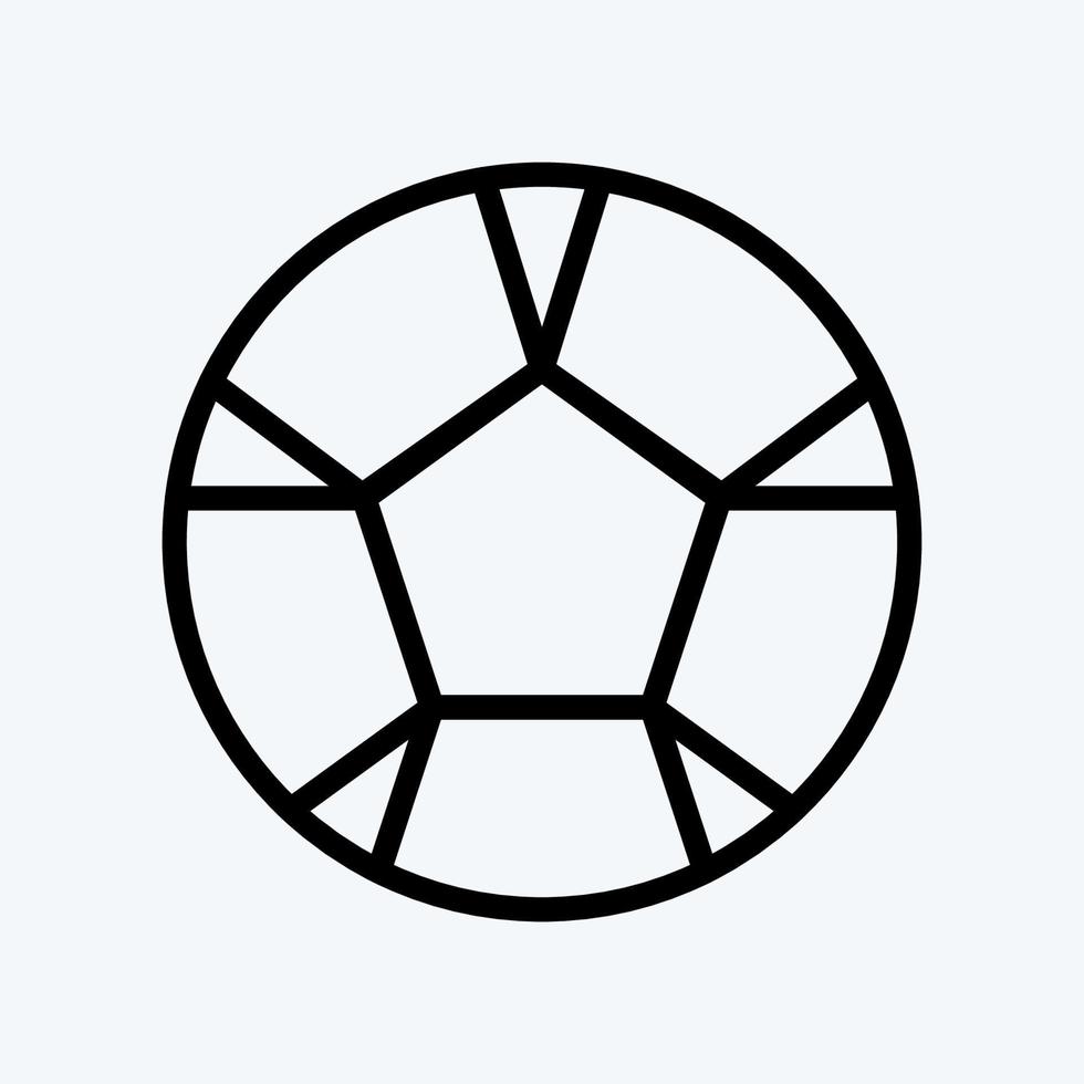 Icon Sport. suitable for education symbol. line style. simple design editable. design template vector. simple illustration vector