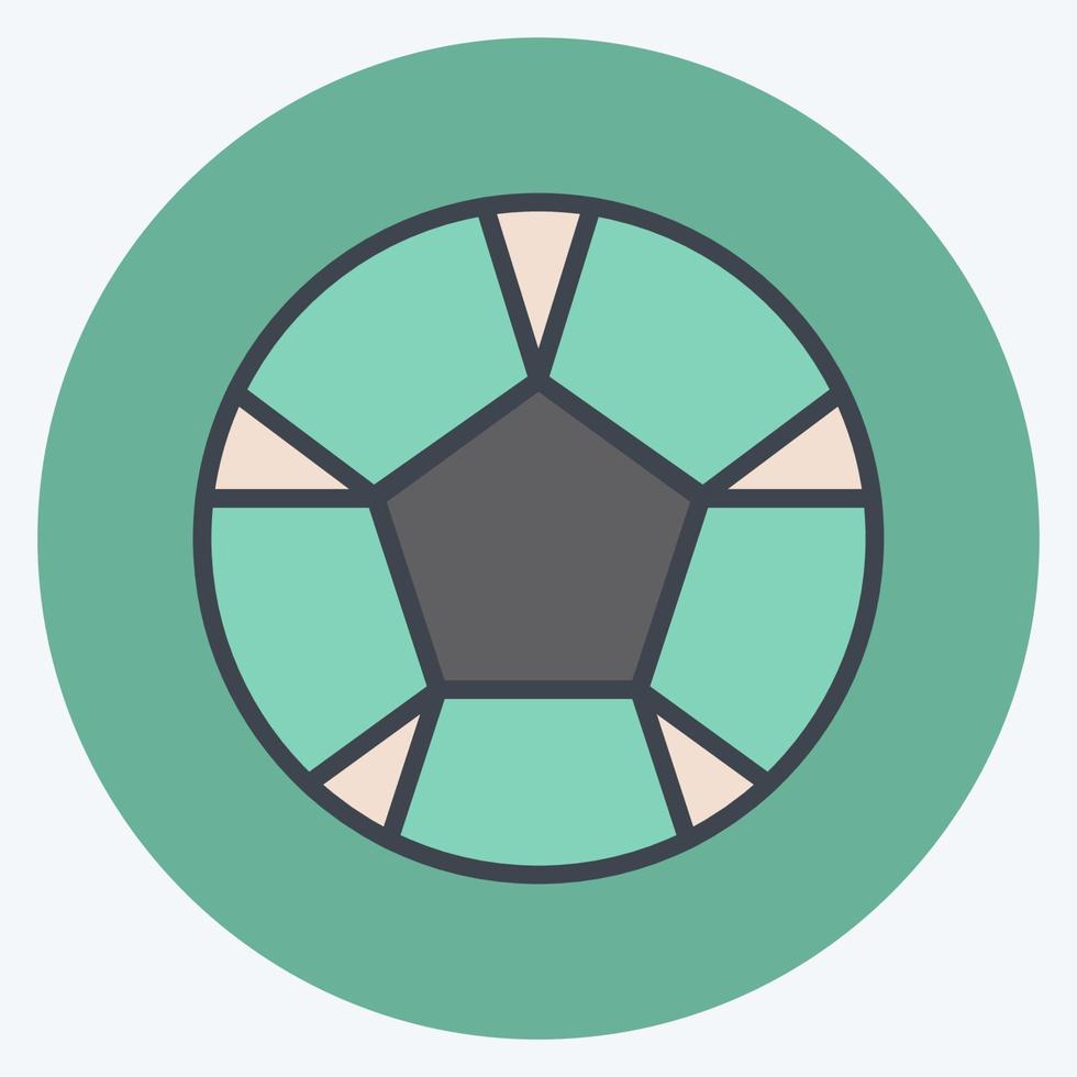Icon Sport. suitable for education symbol. color mate style. simple design editable. design template vector. simple illustration vector