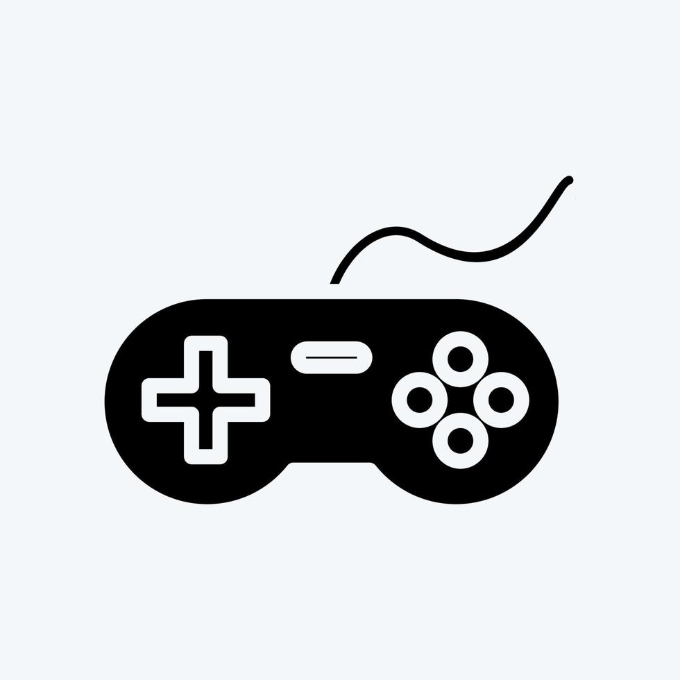 Icon Video Game. suitable for education symbol. glyph style. simple design editable. design template vector. simple illustration vector