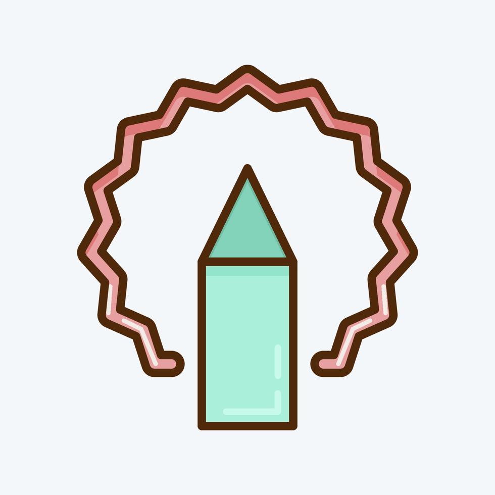 Icon Idea. suitable for Branding symbol. flat style. simple design editable. design template vector. simple illustration vector