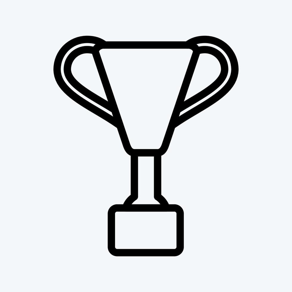 Icon Success. suitable for Branding symbol. line style. simple design editable. design template vector. simple illustration vector