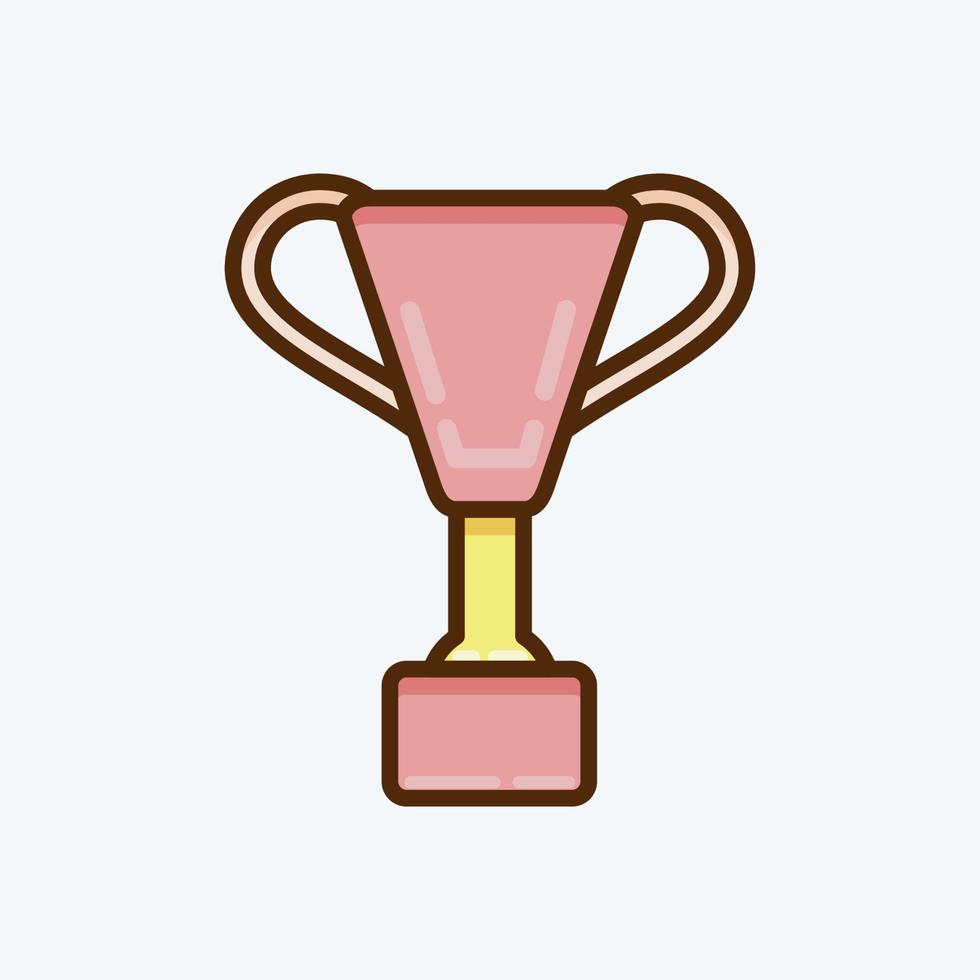 Icon Success. suitable for Branding symbol. flat style. simple design editable. design template vector. simple illustration vector
