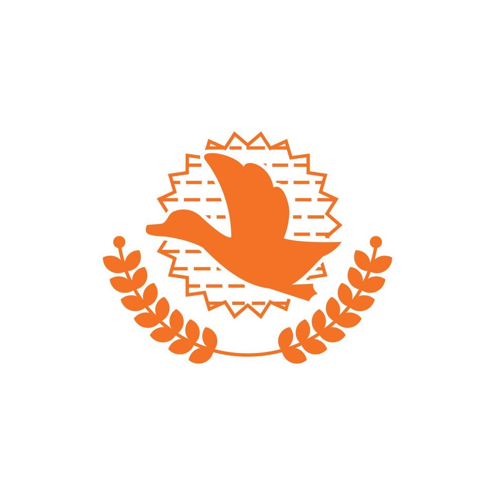 Flying Duck Logo vector