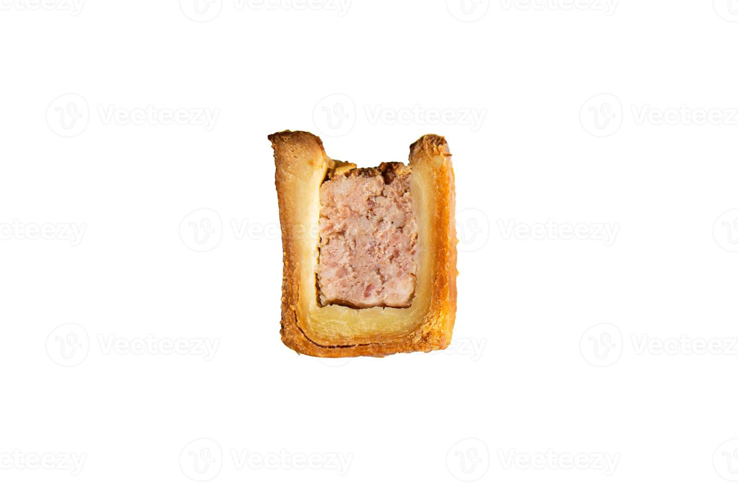 pate croute meat in dough pork, beef, chicken french food fresh healthy meal food snack diet on the table copy space food background rustic top view photo