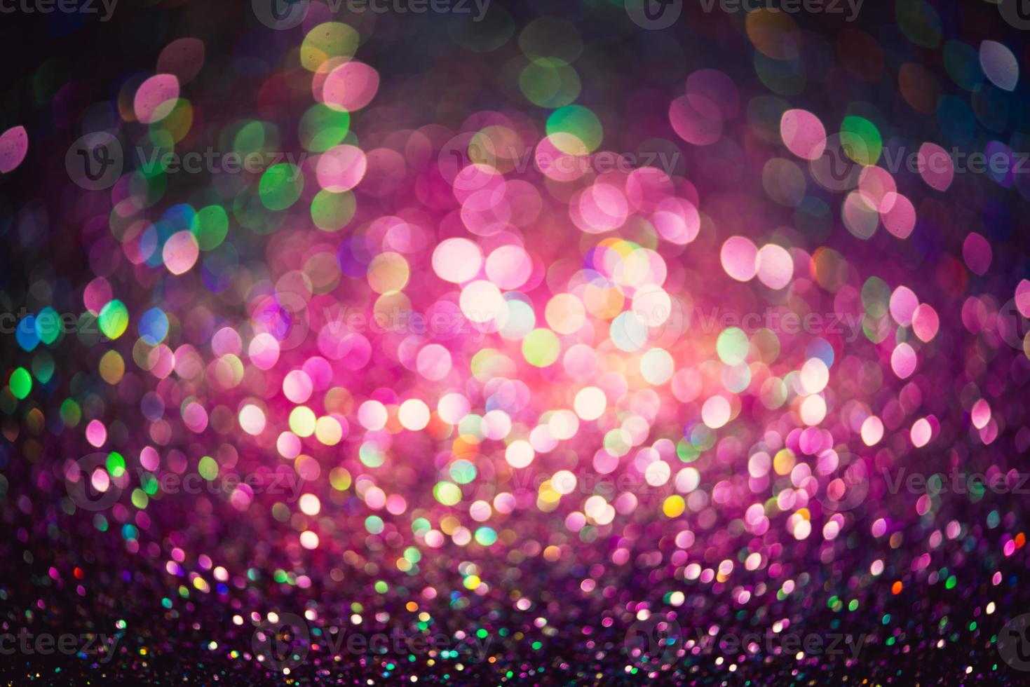bokeh effect glitter colorful blurred abstract background for birthday, anniversary, wedding, new year eve or Christmas photo