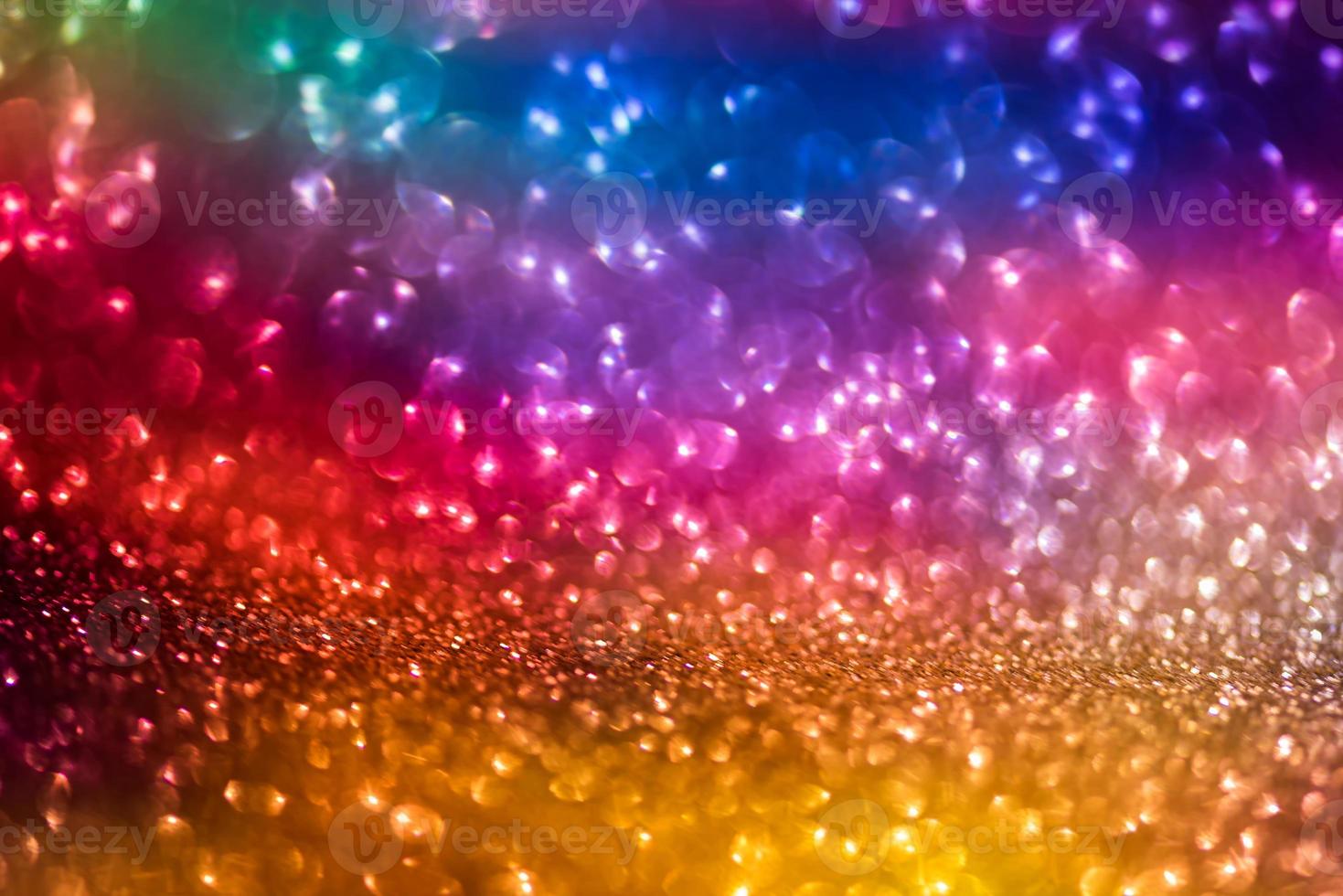 bokeh effect glitter colorful blurred abstract background for birthday, anniversary, wedding, new year eve or Christmas photo