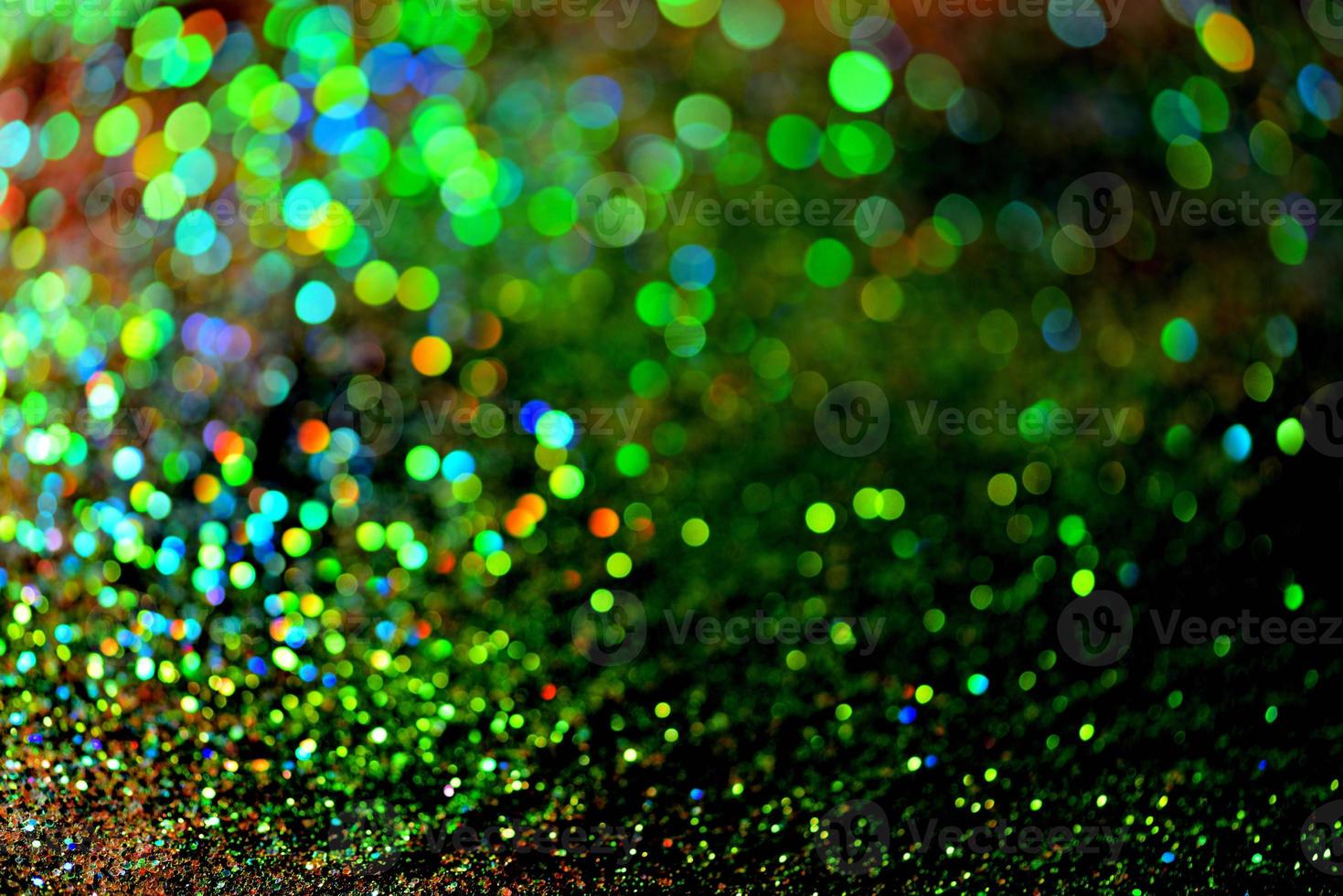 bokeh brillo colorido fondo abstracto borroso para cumpleaños, aniversario, boda, nochevieja o navidad foto