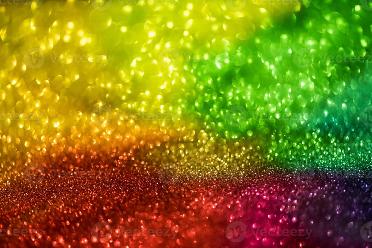 bokeh effect glitter colorful blurred abstract background for birthday, anniversary, wedding, new year eve or Christmas photo