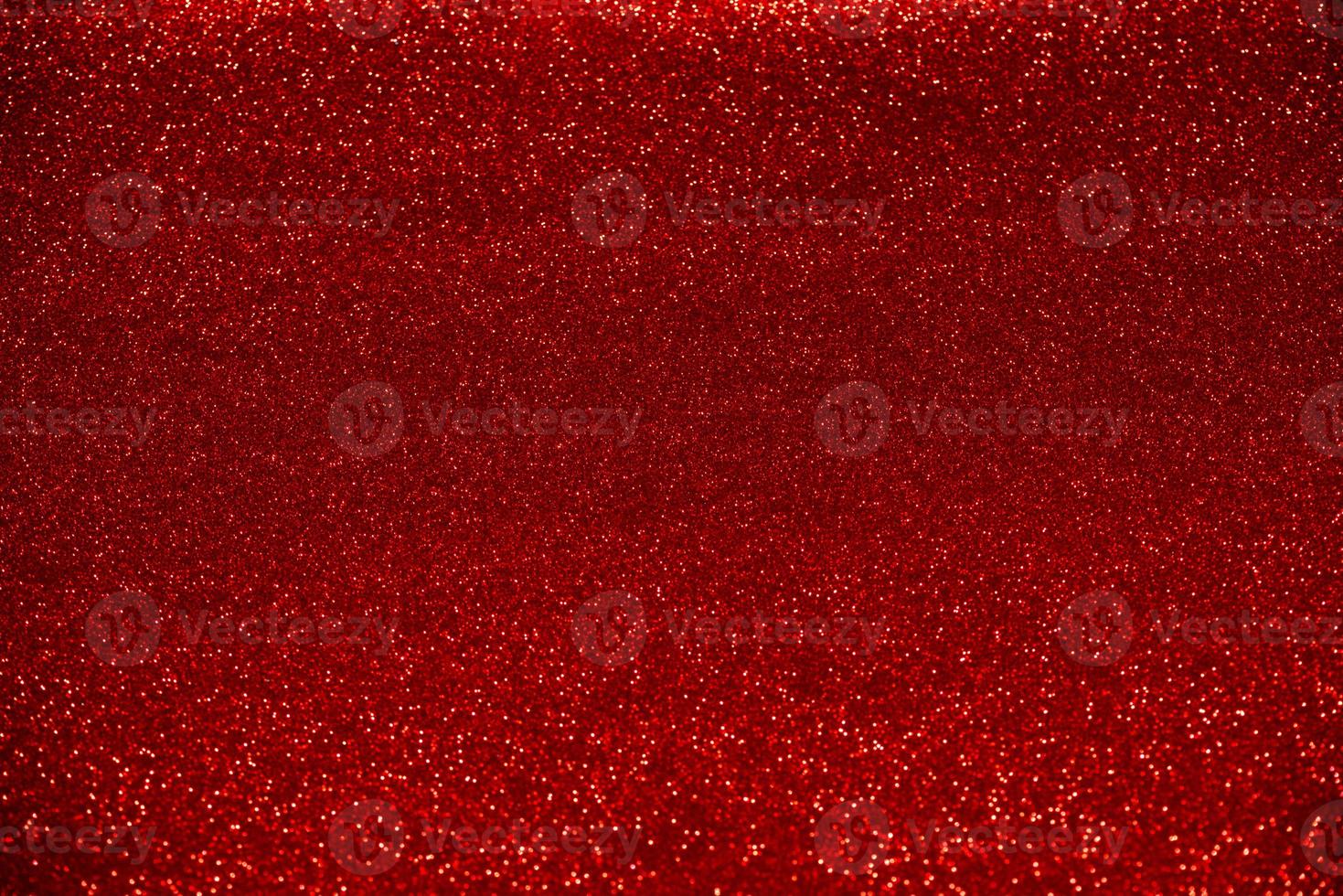 red glitter bokeh lights Blurred abstract background for Valentines, birthday, anniversary, wedding, new year and Christmas photo