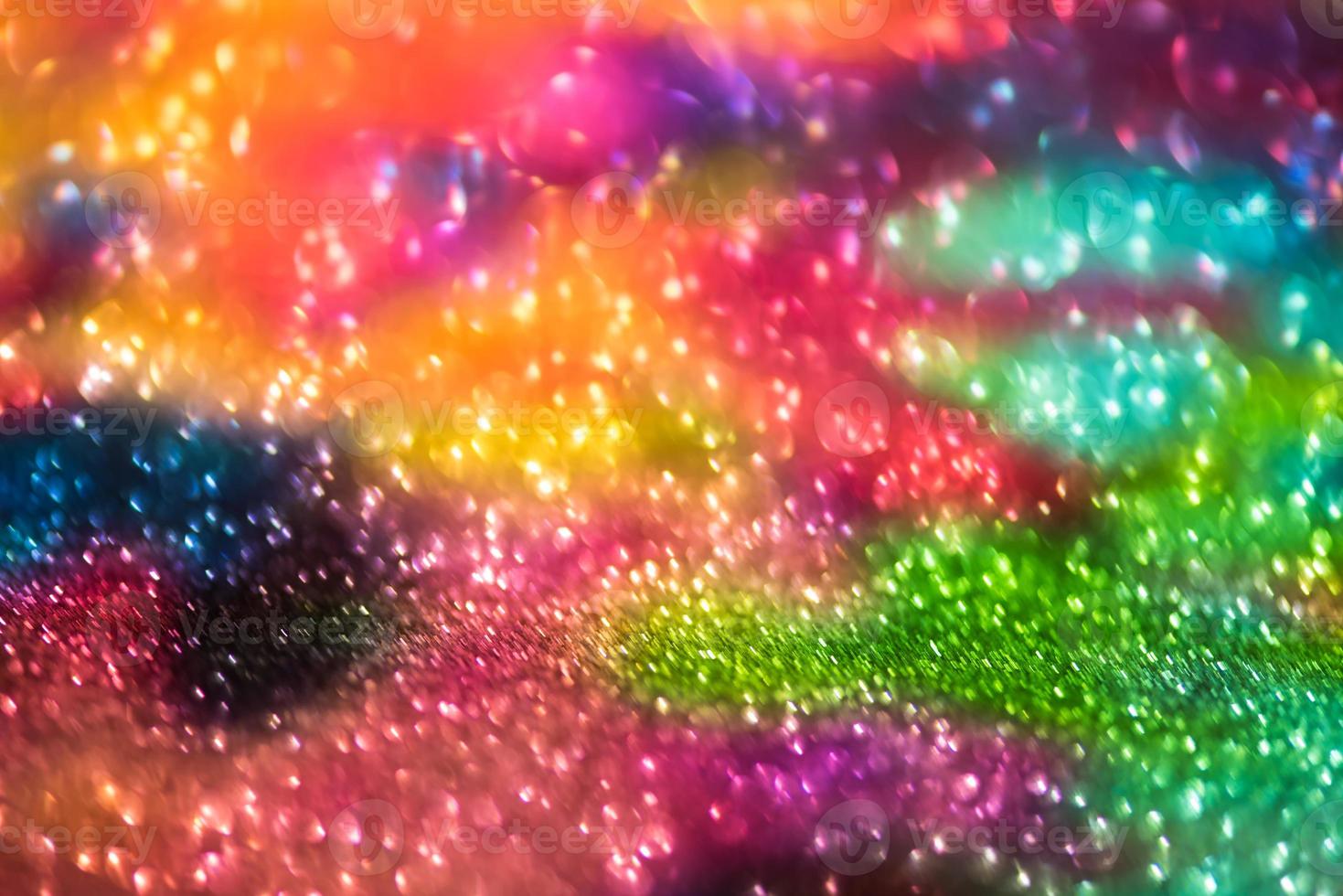 bokeh effect glitter colorful blurred abstract background for birthday, anniversary, wedding, new year eve or Christmas photo