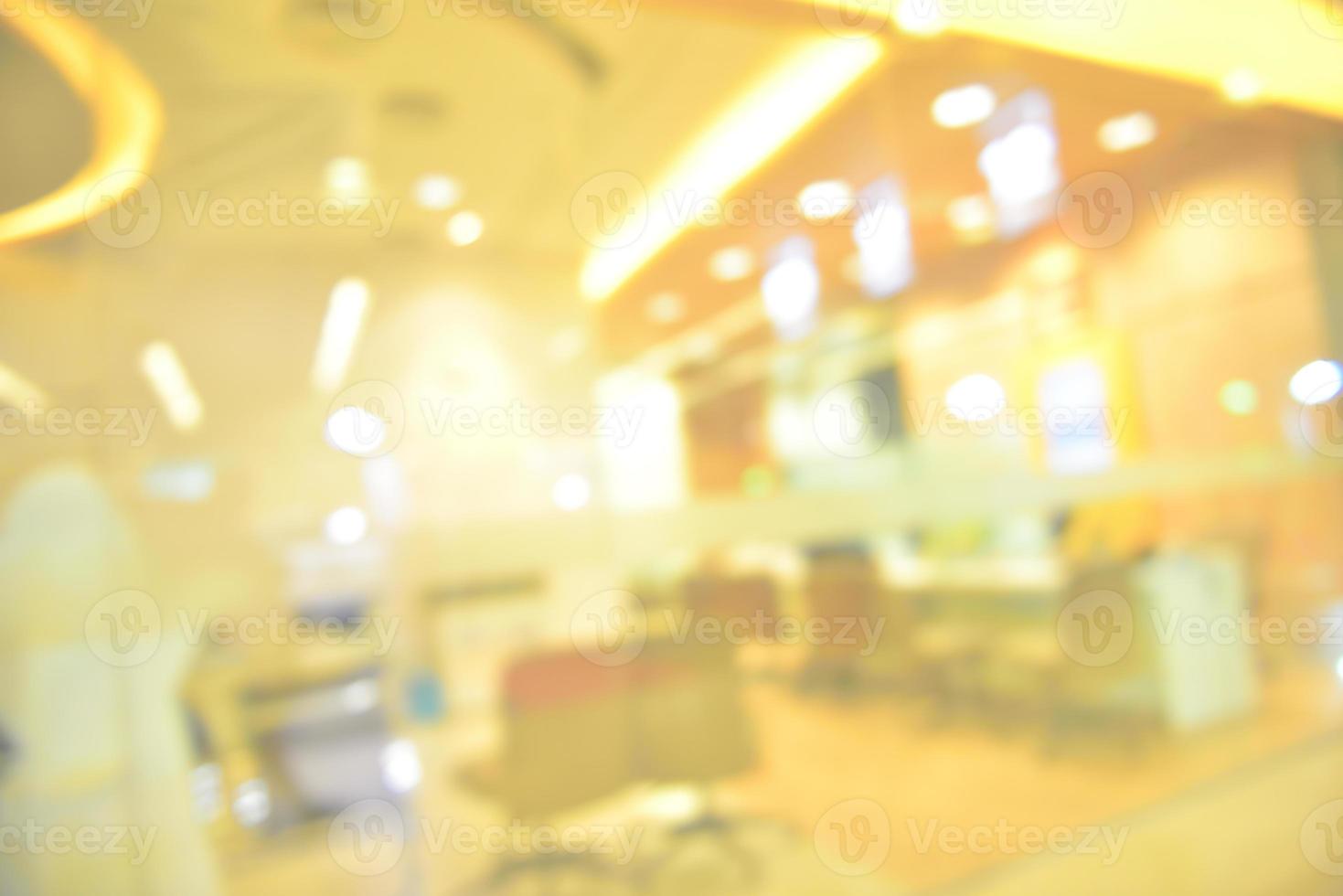 Abstract blurred shopping mall and department store interior for background photo