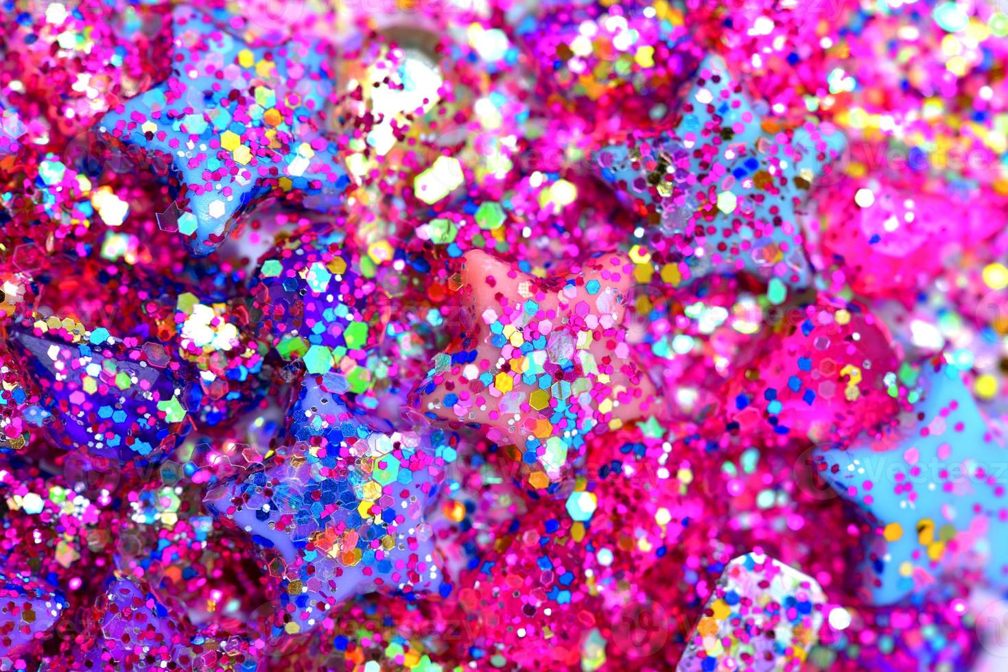 bokeh glitter Colorfull Blurred abstract background for birthday, anniversary, wedding, new year eve or Christmas photo