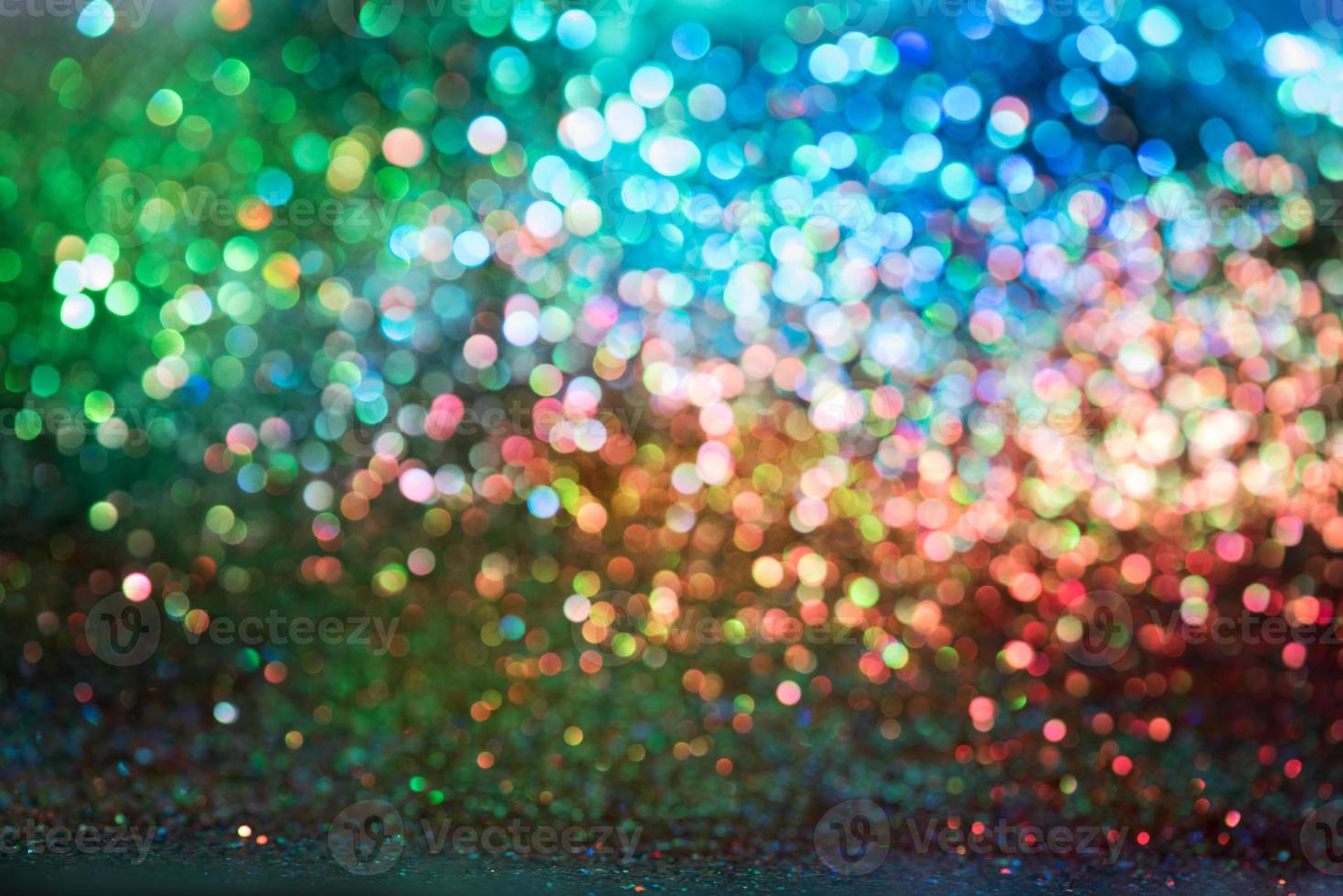 bokeh glitter Colorfull Blurred abstract background for birthday, anniversary, wedding, new year eve or Christmas photo