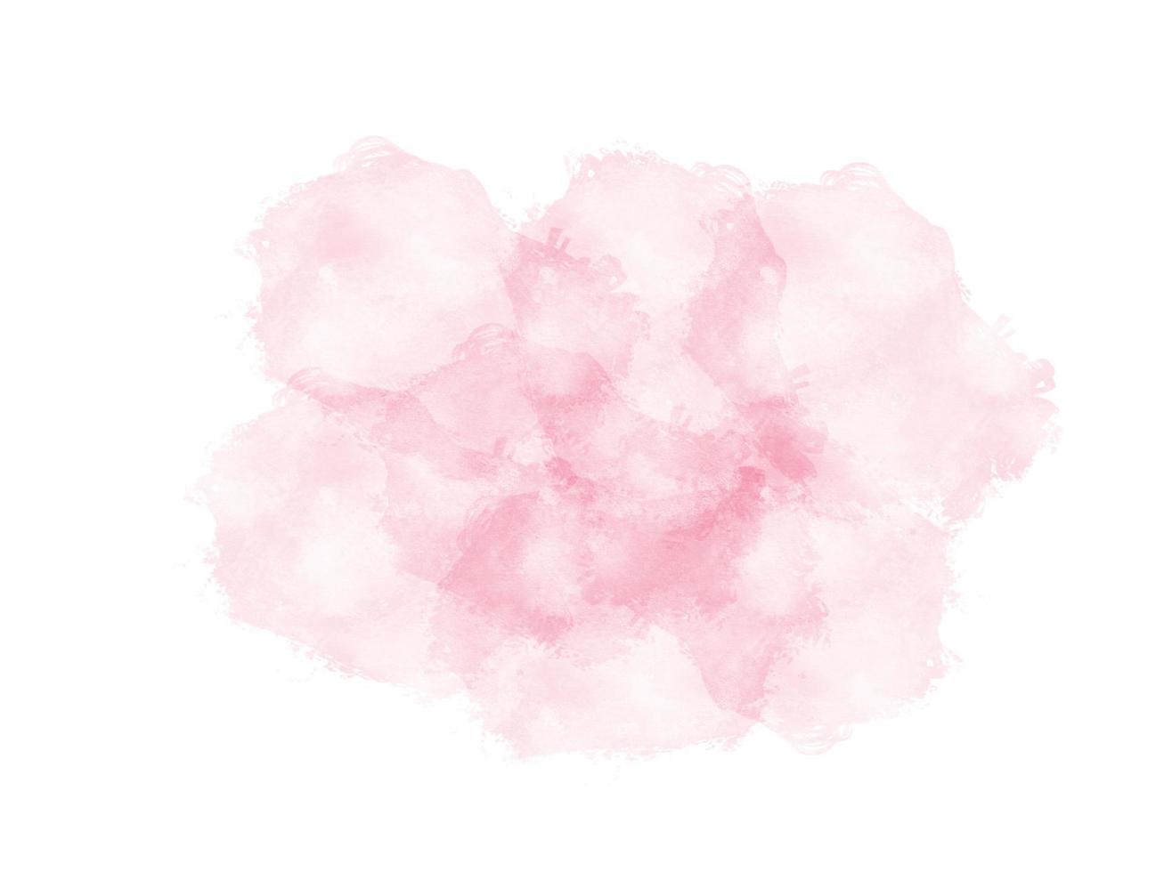 soft pink watercolor for textures background and web banner design vector