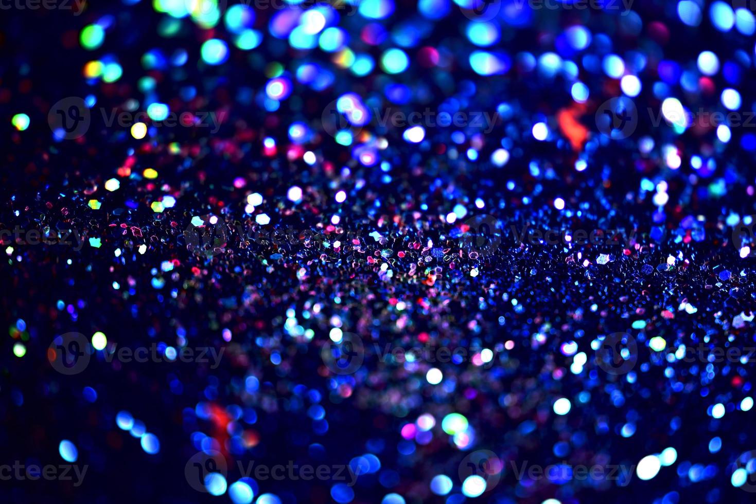 bokeh glitter Colorfull Blurred abstract background for birthday, anniversary, wedding, new year eve or Christmas photo