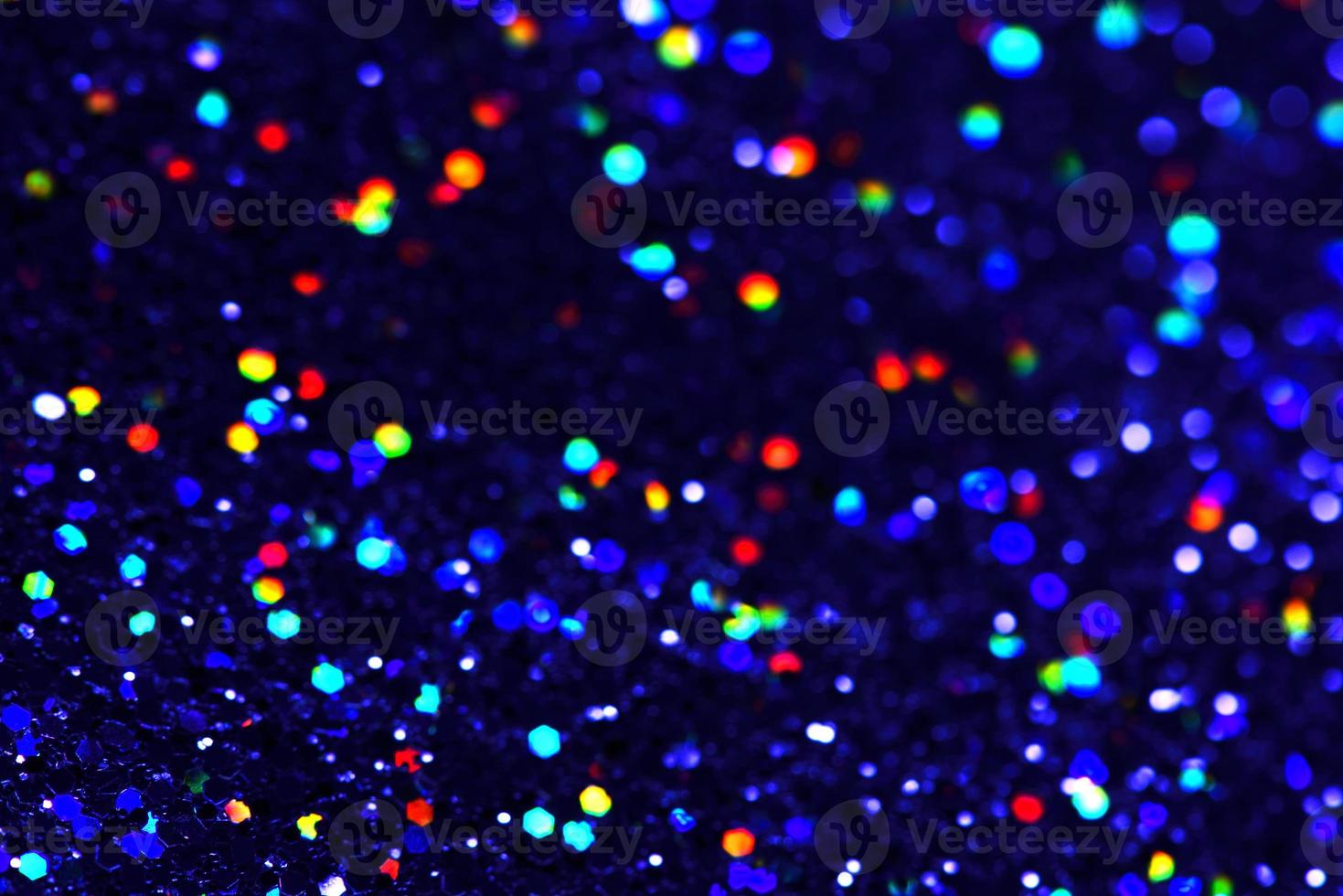 bokeh glitter Colorfull Blurred abstract background for birthday, anniversary, wedding, new year eve or Christmas photo