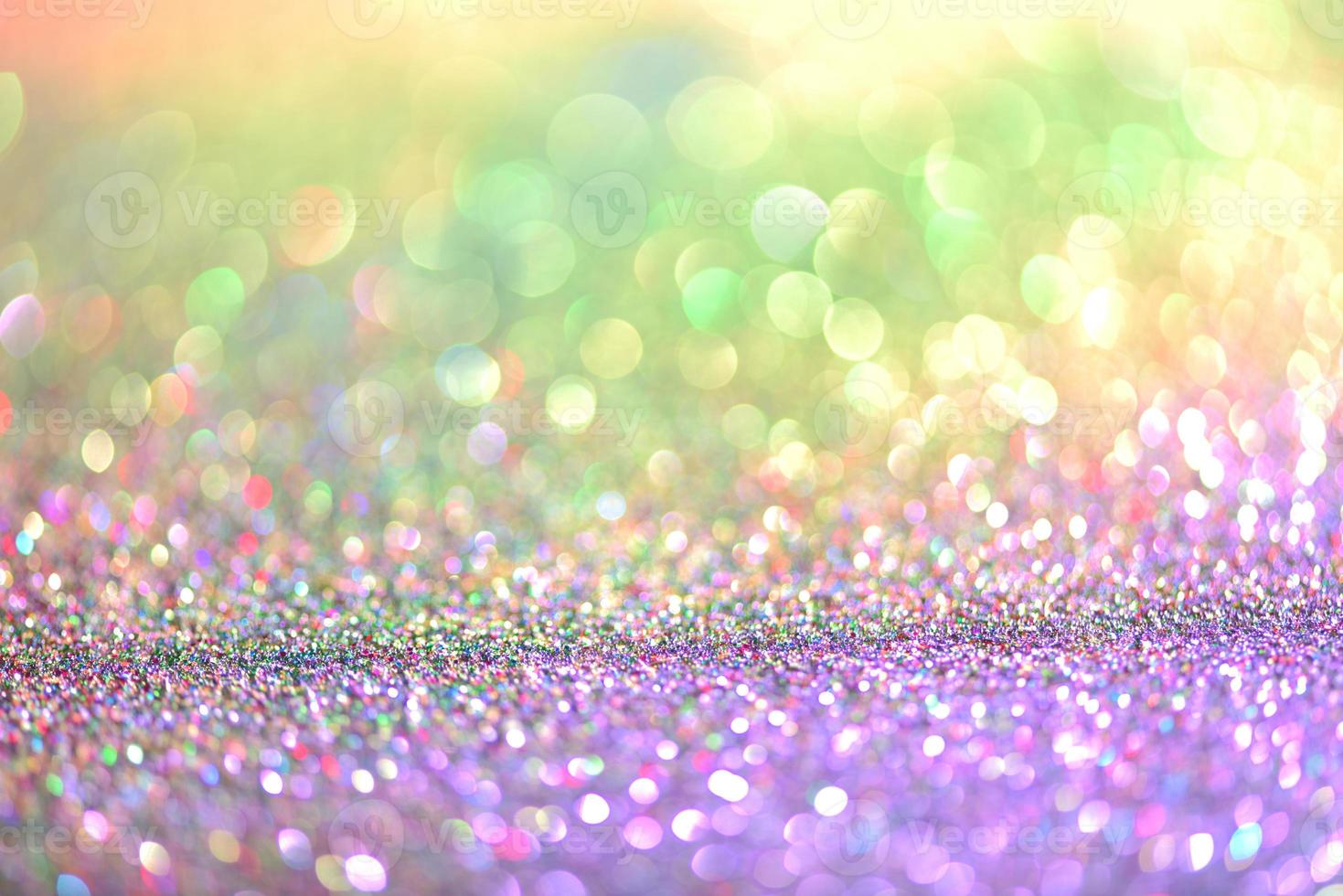 bokeh glitter Colorfull Blurred abstract background for birthday, anniversary, wedding, new year eve or Christmas photo