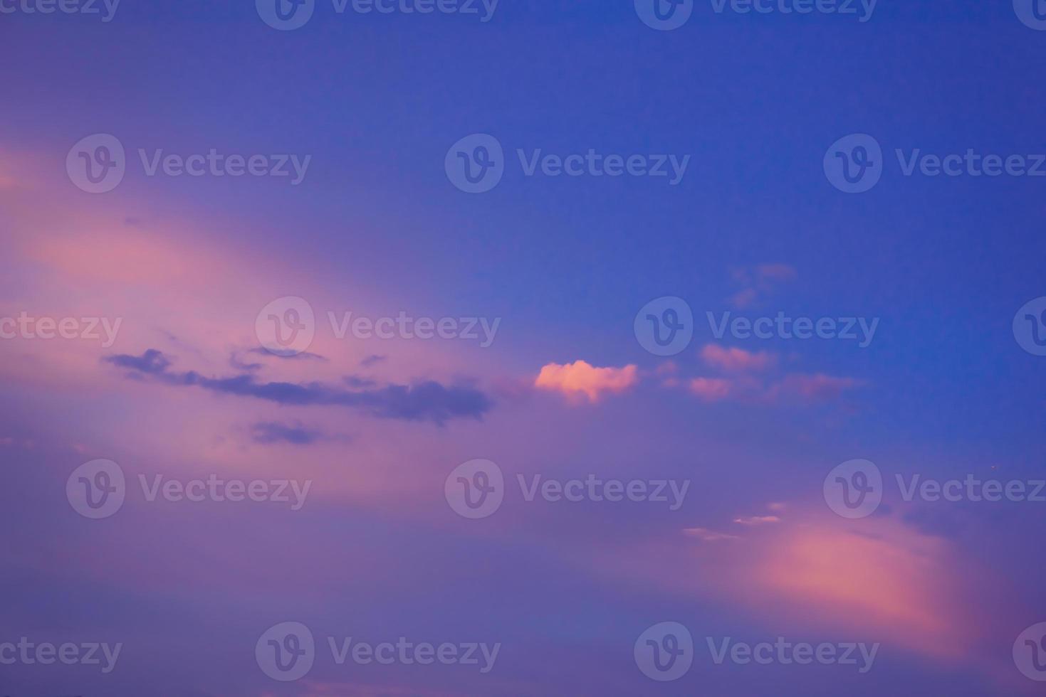 The sky with cloud beautiful Sunset background photo