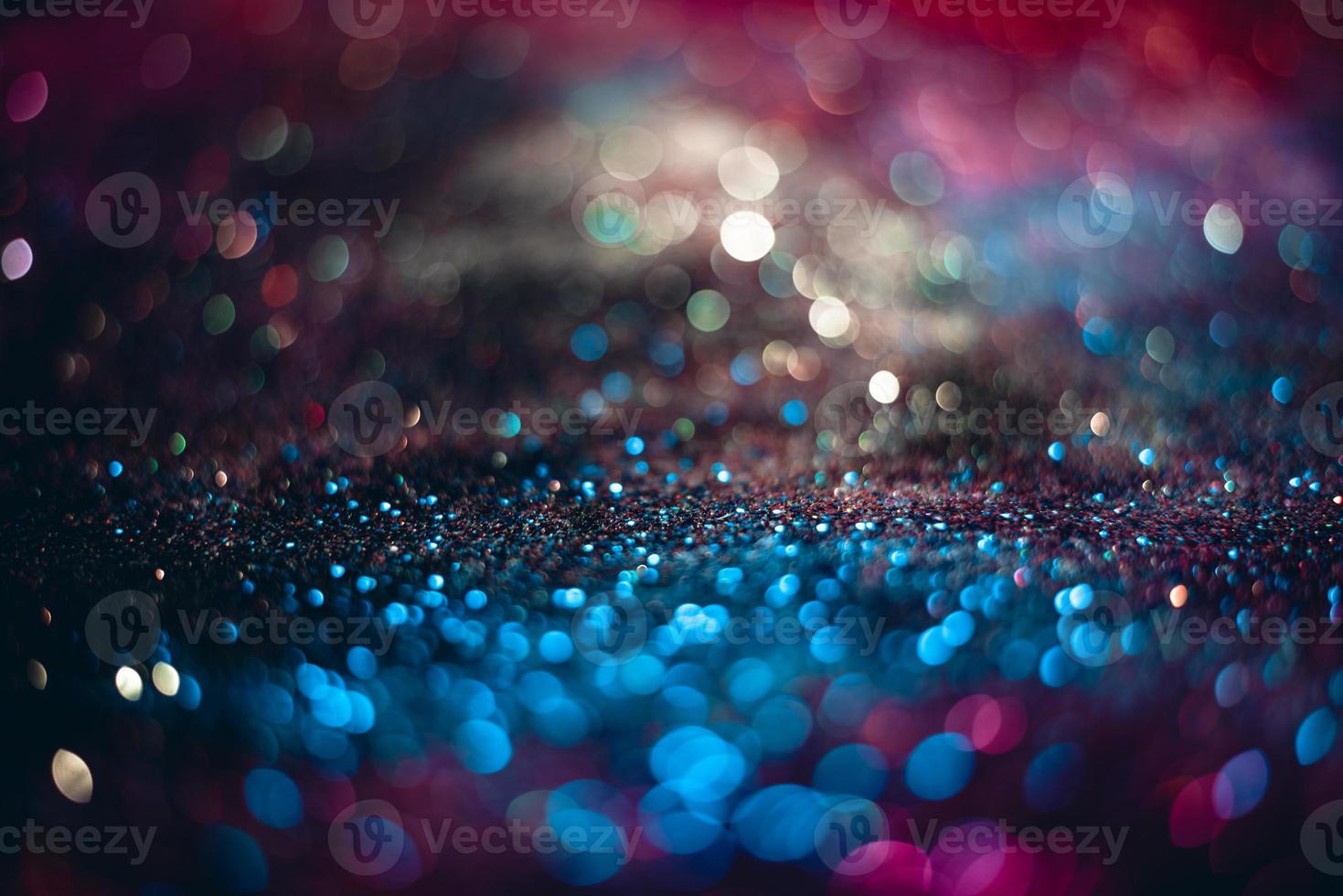 bokeh effect glitter colorful blurred abstract background for birthday, anniversary, wedding, new year eve or Christmas photo