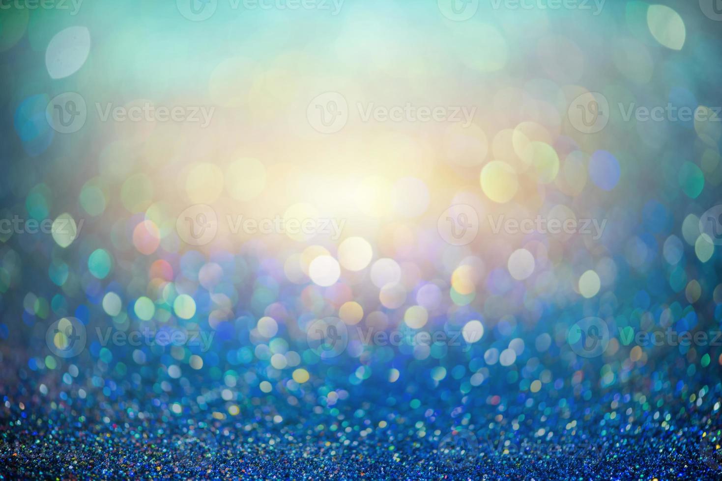 bokeh effect glitter colorful blurred abstract background for birthday, anniversary, wedding, new year eve or Christmas photo