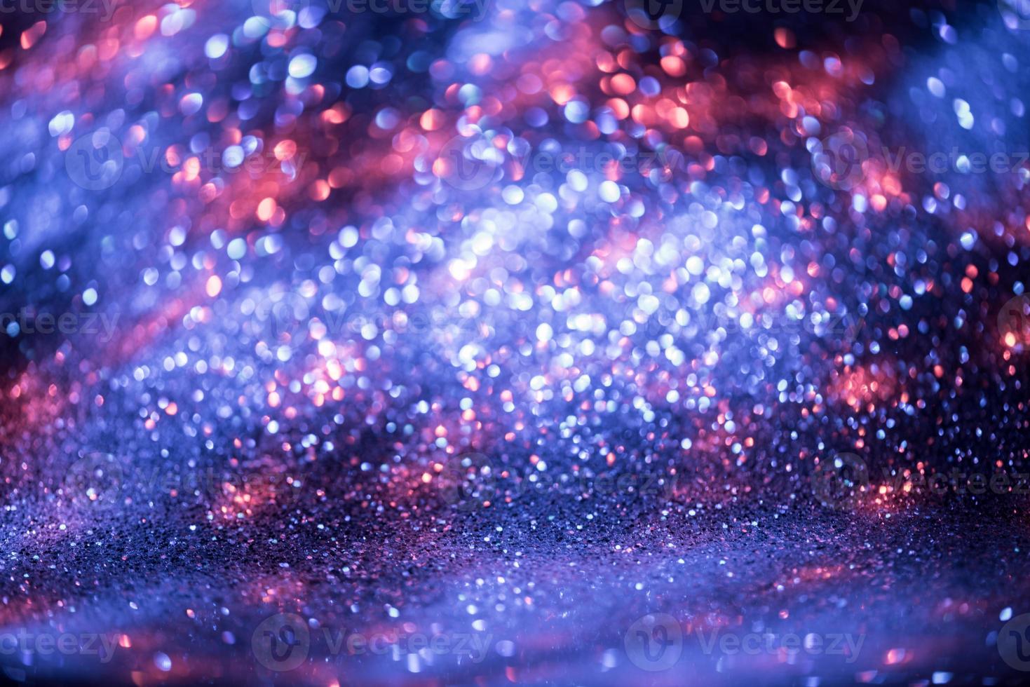 bokeh glitter Colorfull Blurred abstract background for birthday, anniversary, wedding, new year eve or Christmas photo