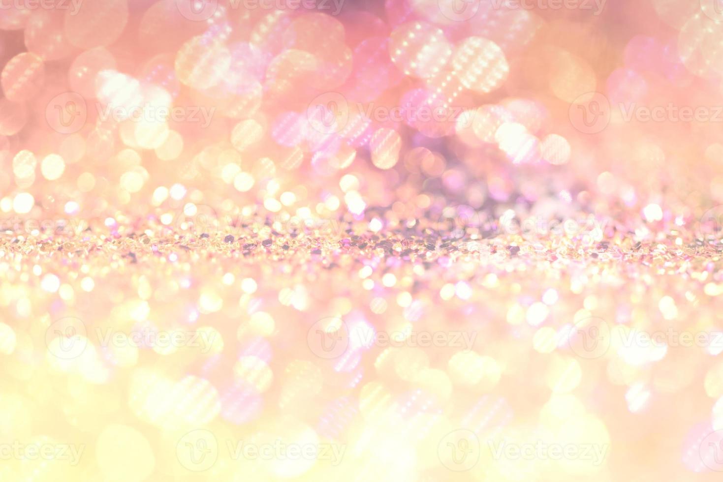 bokeh glitter Colorfull Blurred abstract background for birthday, anniversary, wedding, new year eve or Christmas photo