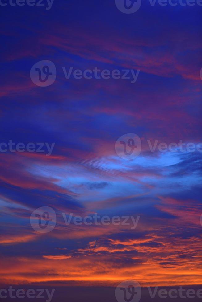 The sky with cloud beautiful Sunset background photo