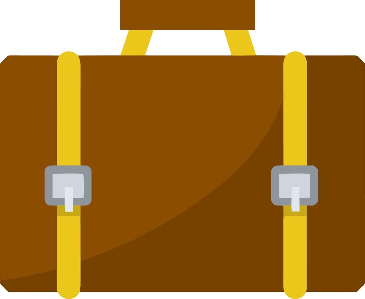 Suitcase. Luggage for the trip. vector