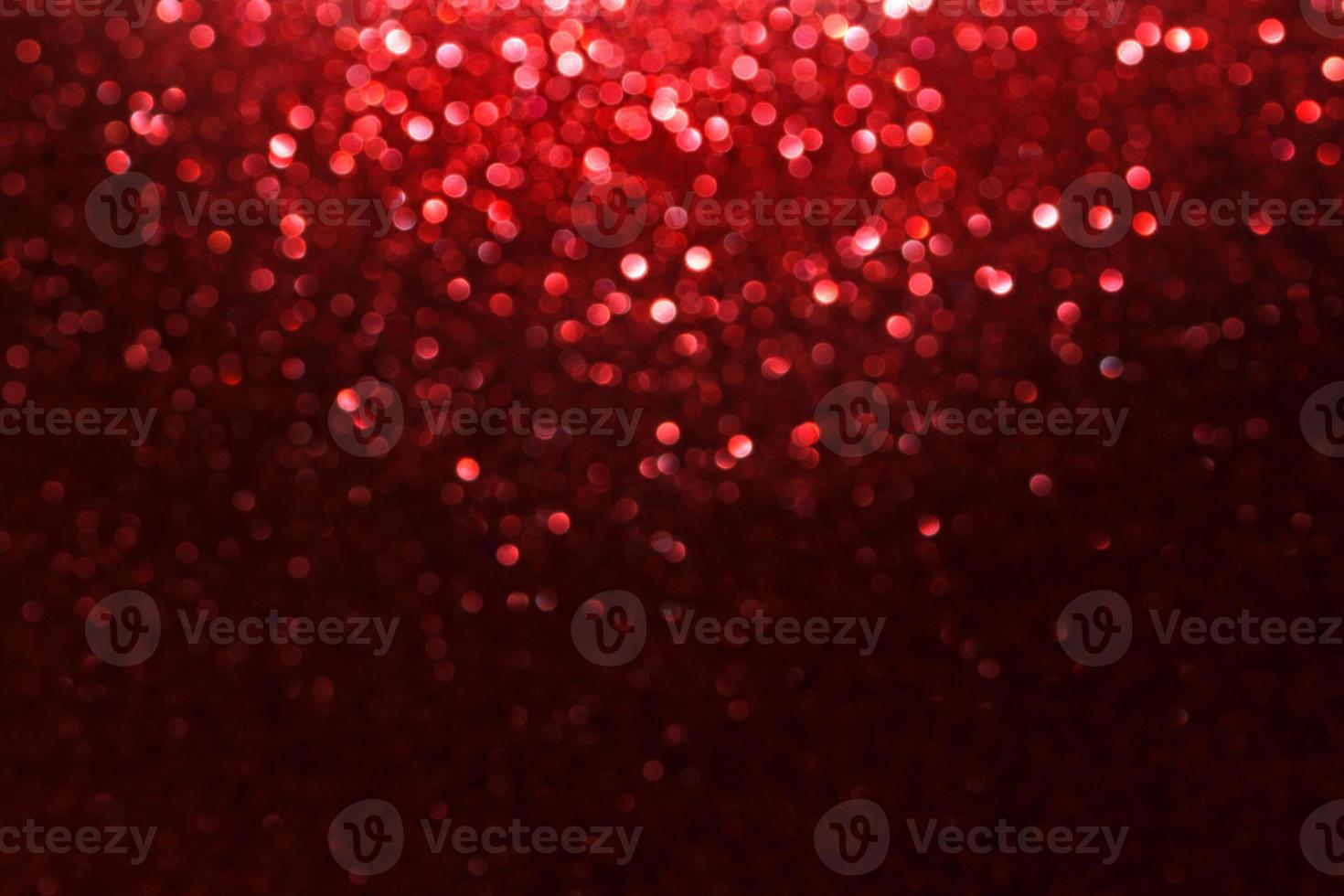 red glitter bokeh lights Blurred abstract background for Valentines, birthday, anniversary, wedding, new year and Christmas photo