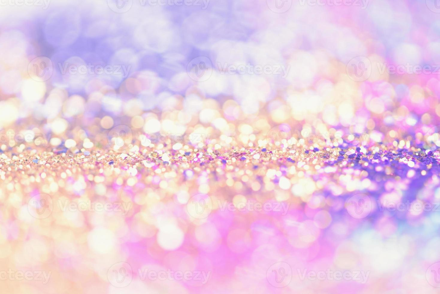 bokeh glitter Colorfull Blurred abstract background for birthday, anniversary, wedding, new year eve or Christmas photo