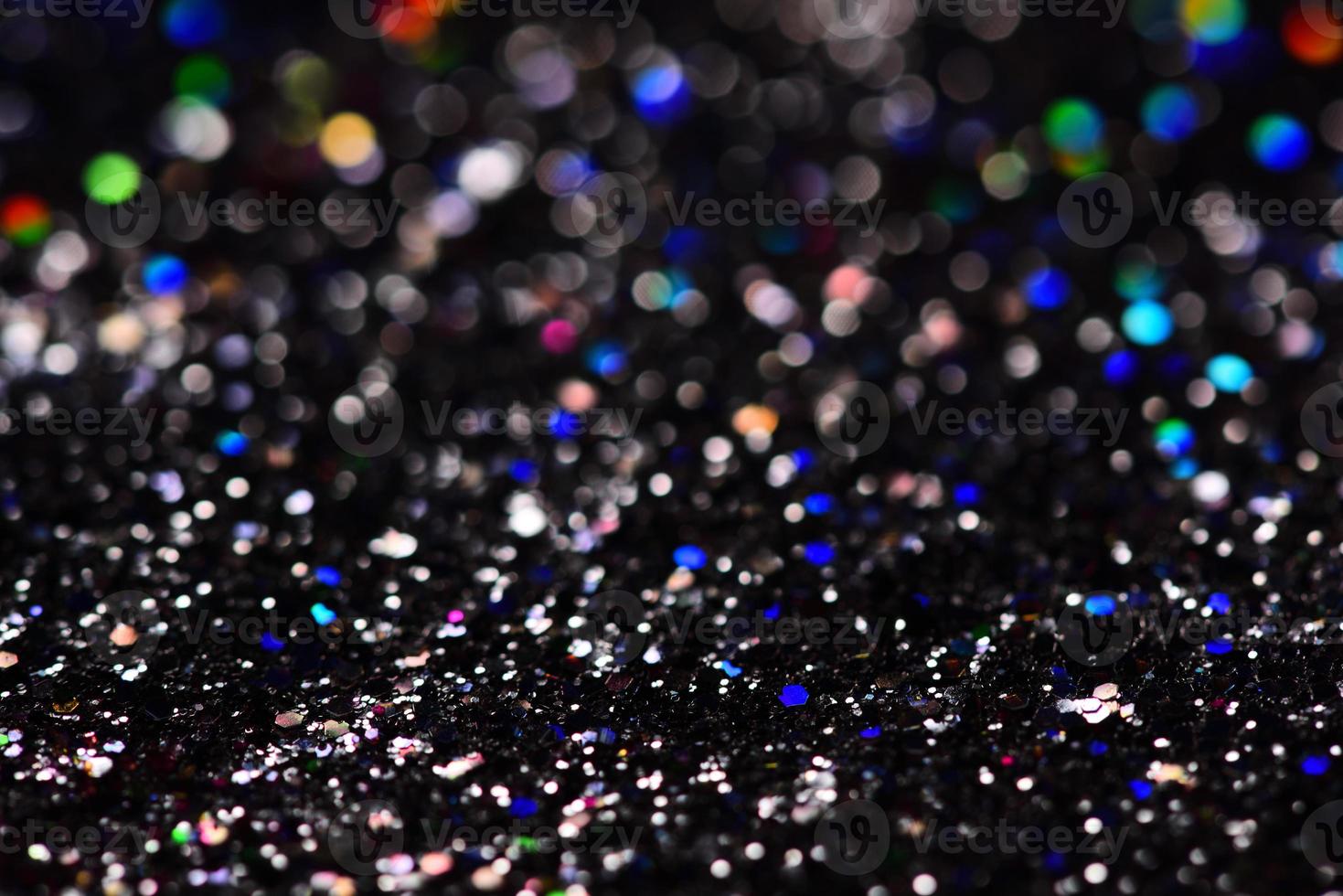 bokeh glitter Colorfull Blurred abstract background for birthday, anniversary, wedding, new year eve or Christmas photo