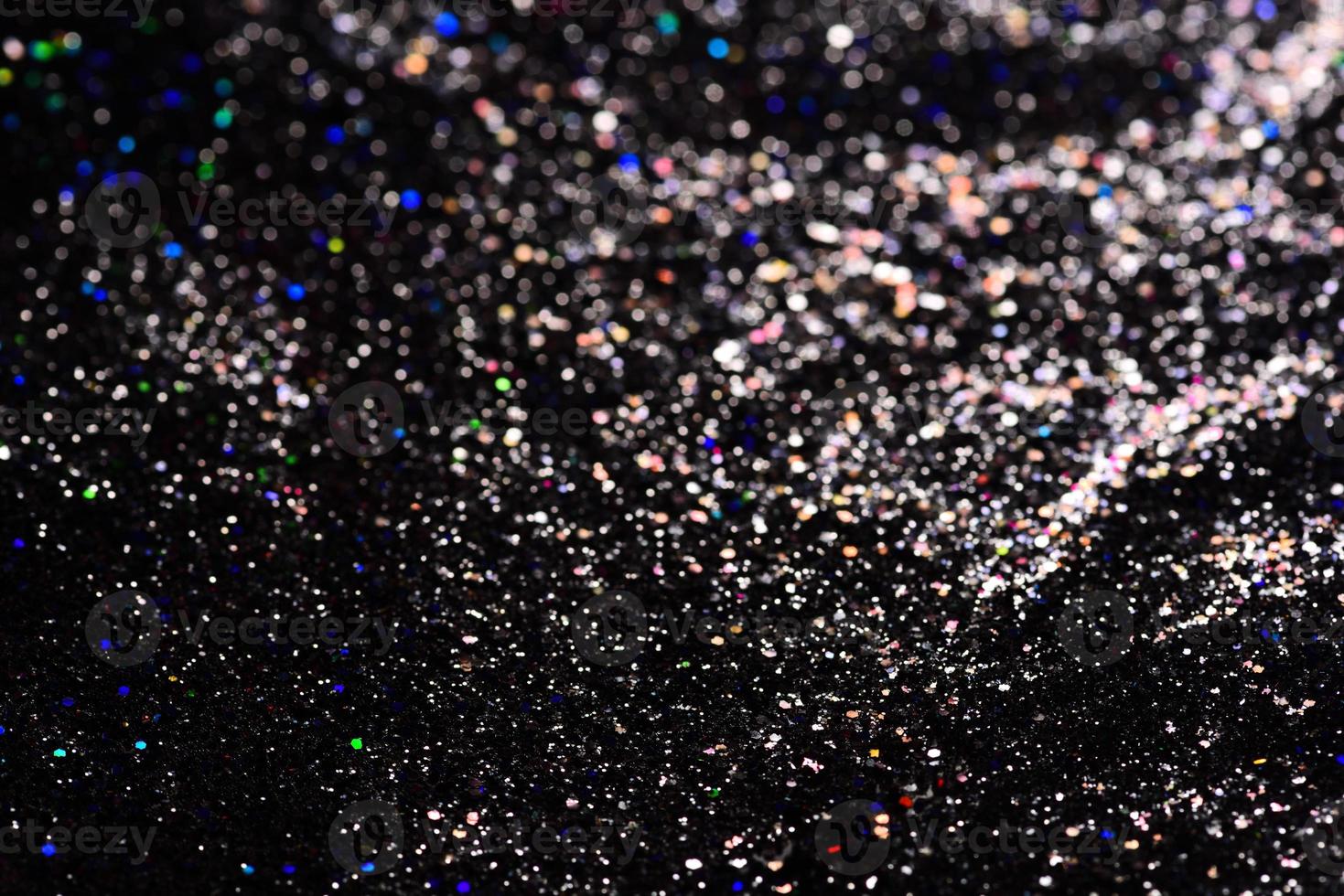 bokeh glitter Colorfull Blurred abstract background for birthday, anniversary, wedding, new year eve or Christmas photo