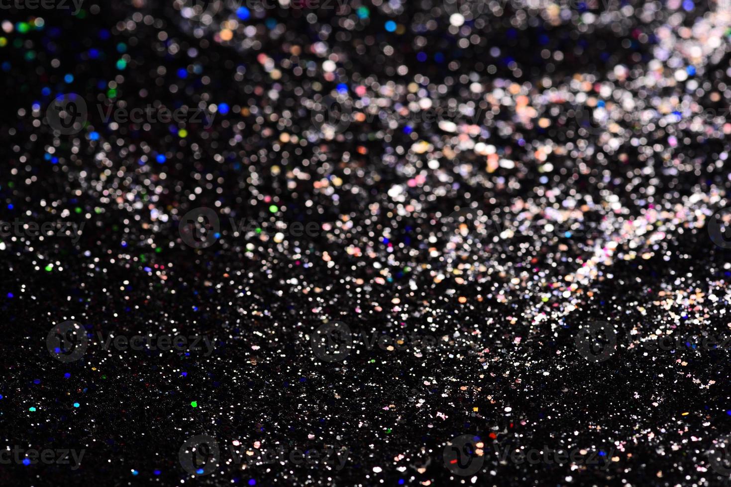 bokeh glitter Colorfull Blurred abstract background for birthday, anniversary, wedding, new year eve or Christmas photo