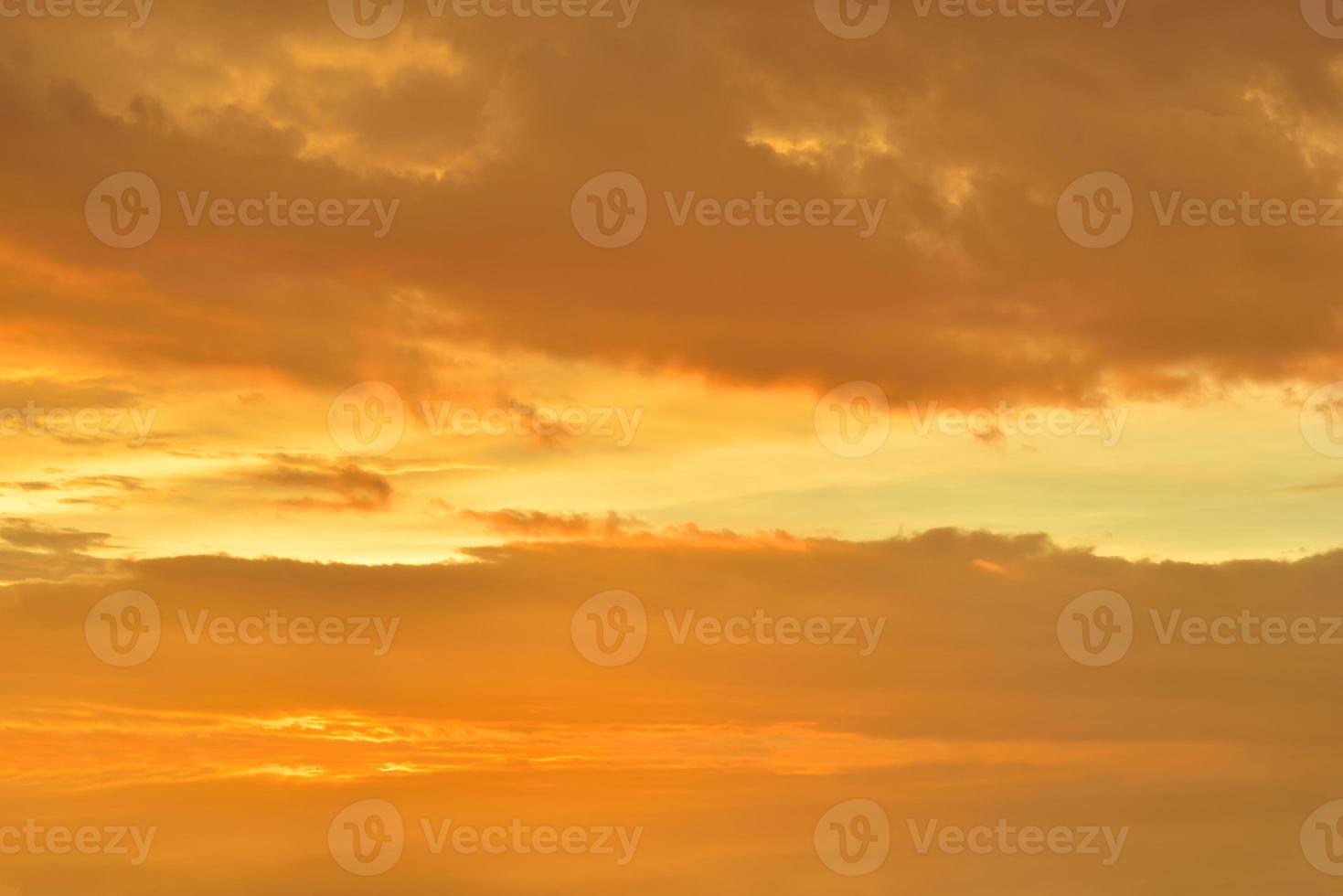 The sky with cloud beautiful Sunset background photo